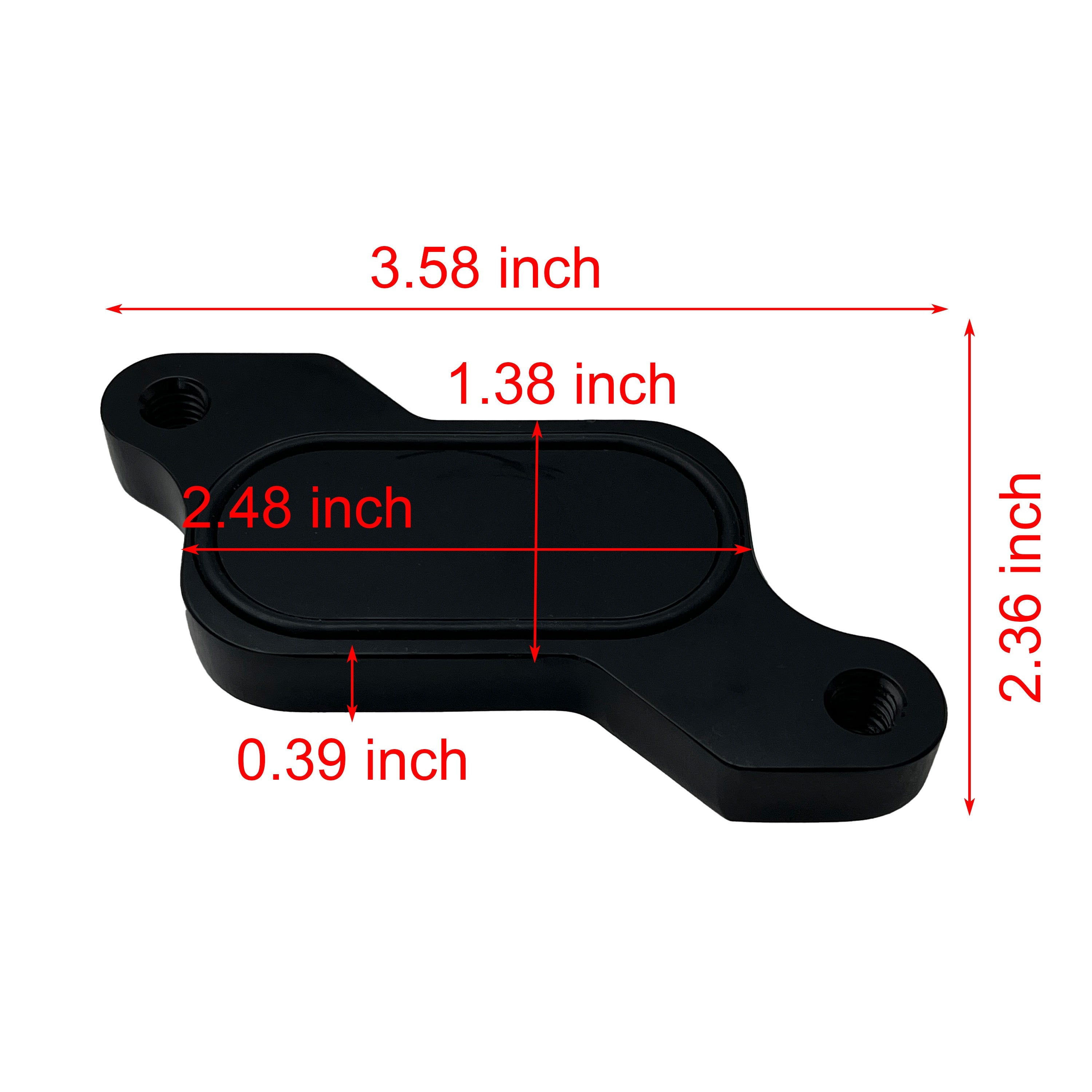 2007-2010 6.6L Chevy GMC LMM Duramax EGR Valve Cooler Delete Kit Fit