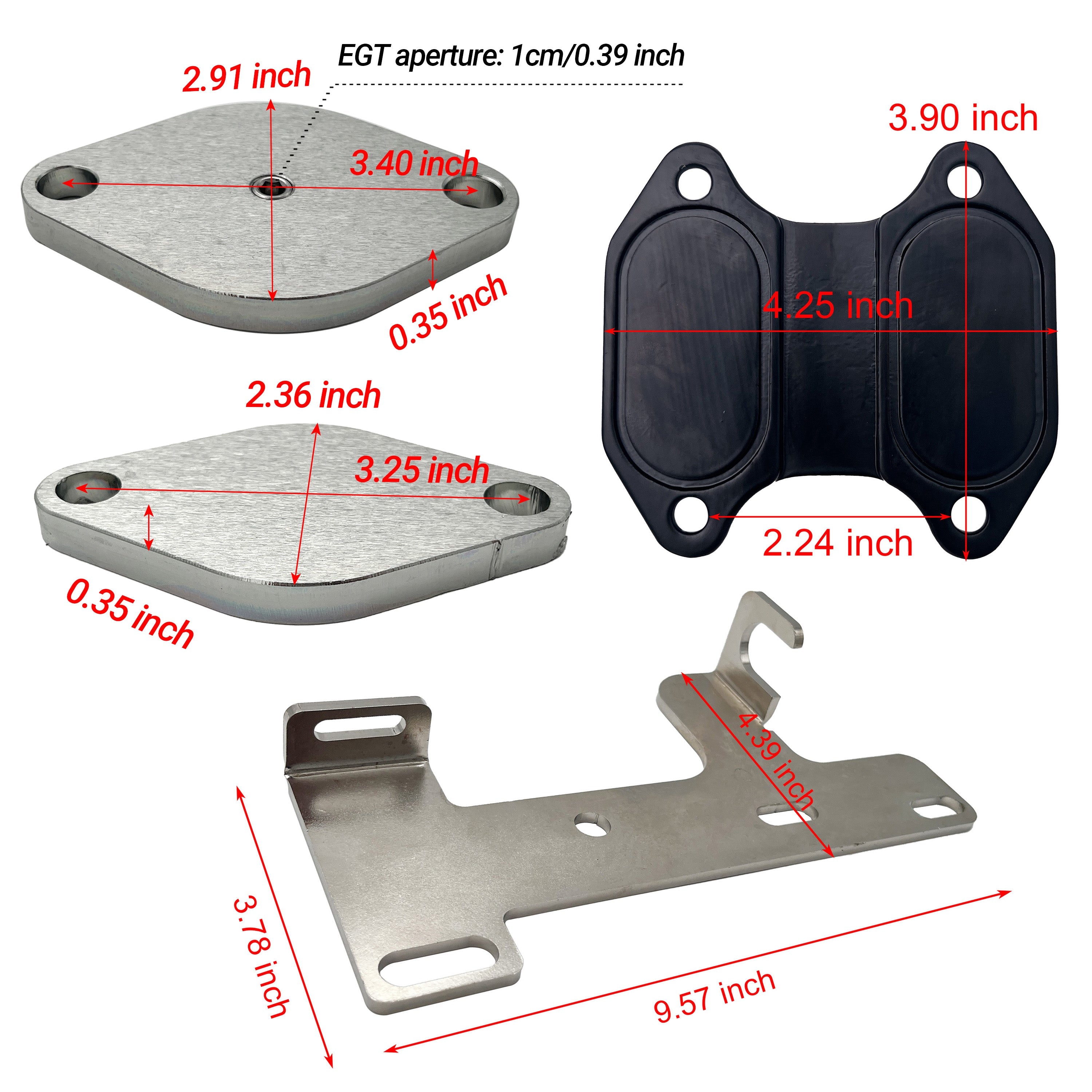 2019-2024 6.7L Ram 4"/5" DP-Back DPF/EGR Delete kit