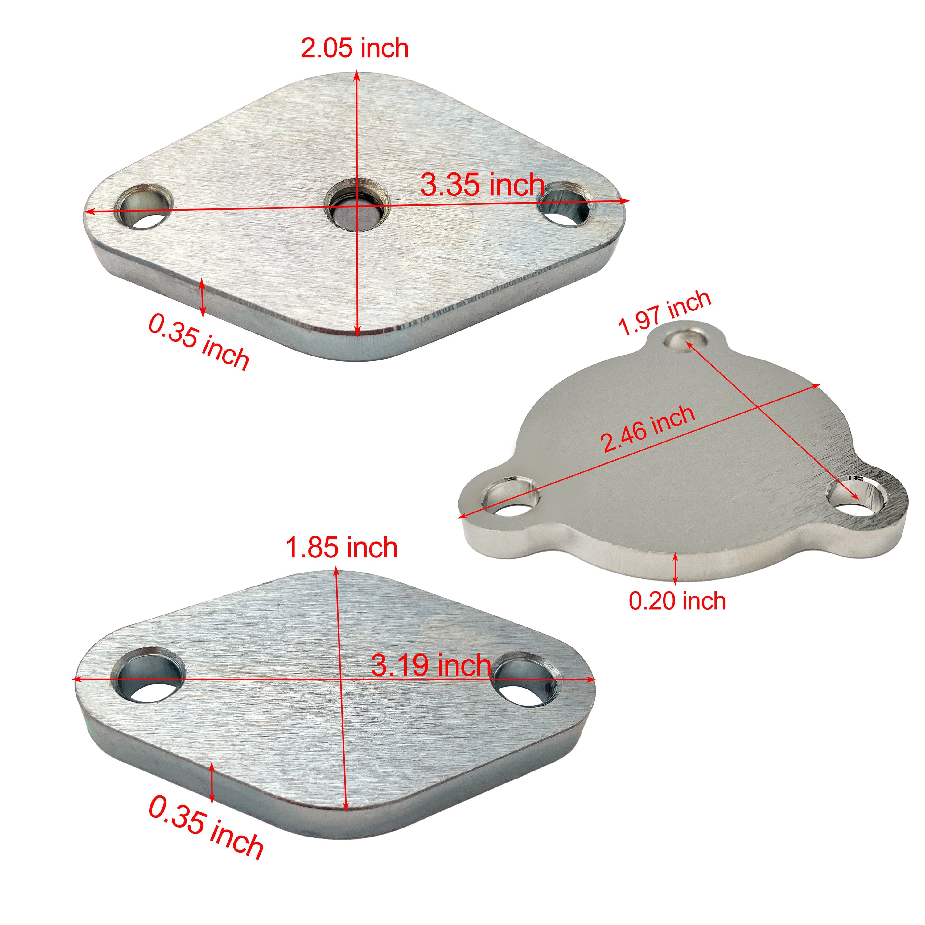 2014-2018 3.0L Ram 3" Ecodiesel DPF Delete Pipe & EGR Delete kit