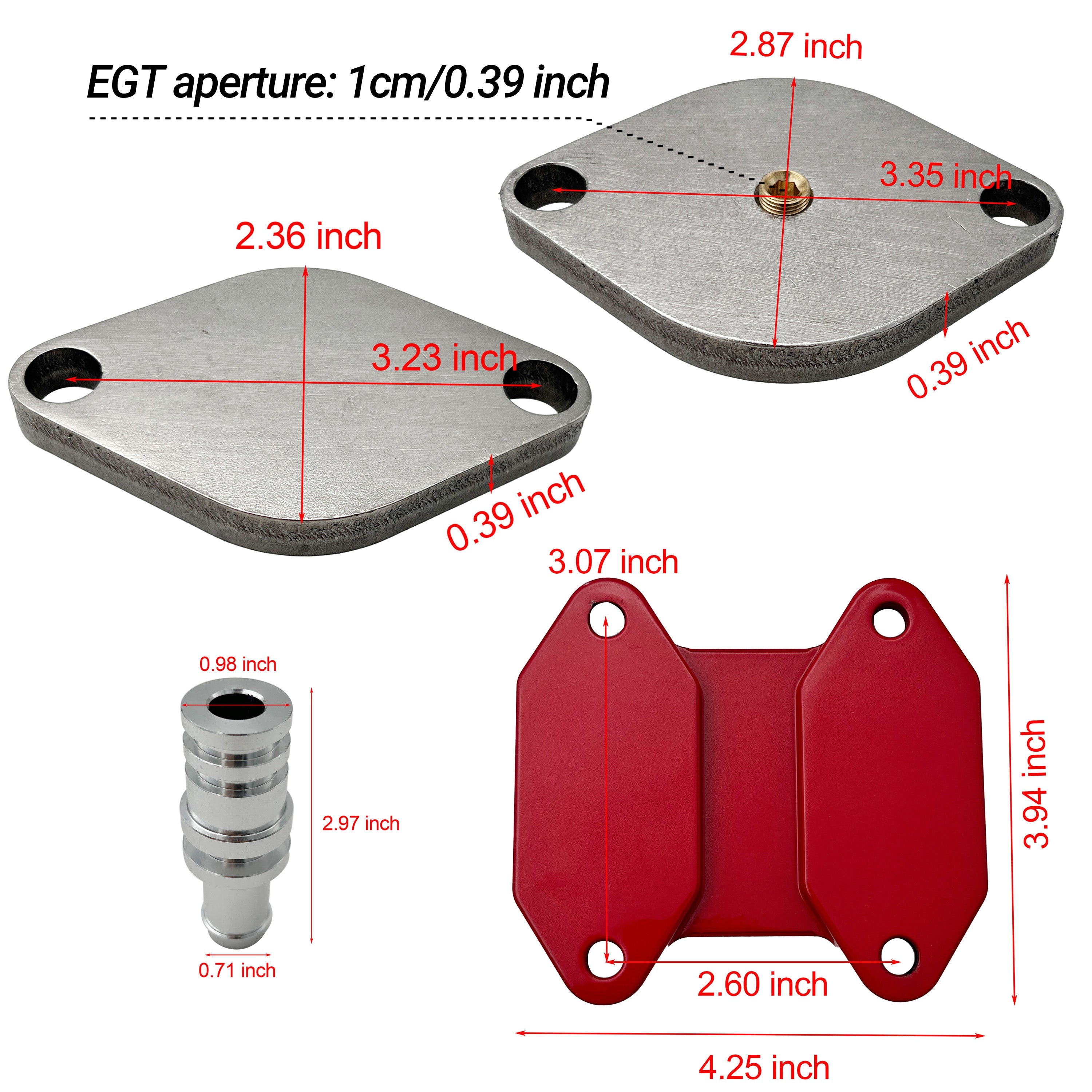 2009-2018 6.7L Ram EGR Throttle Valve Cooler Delete Kit