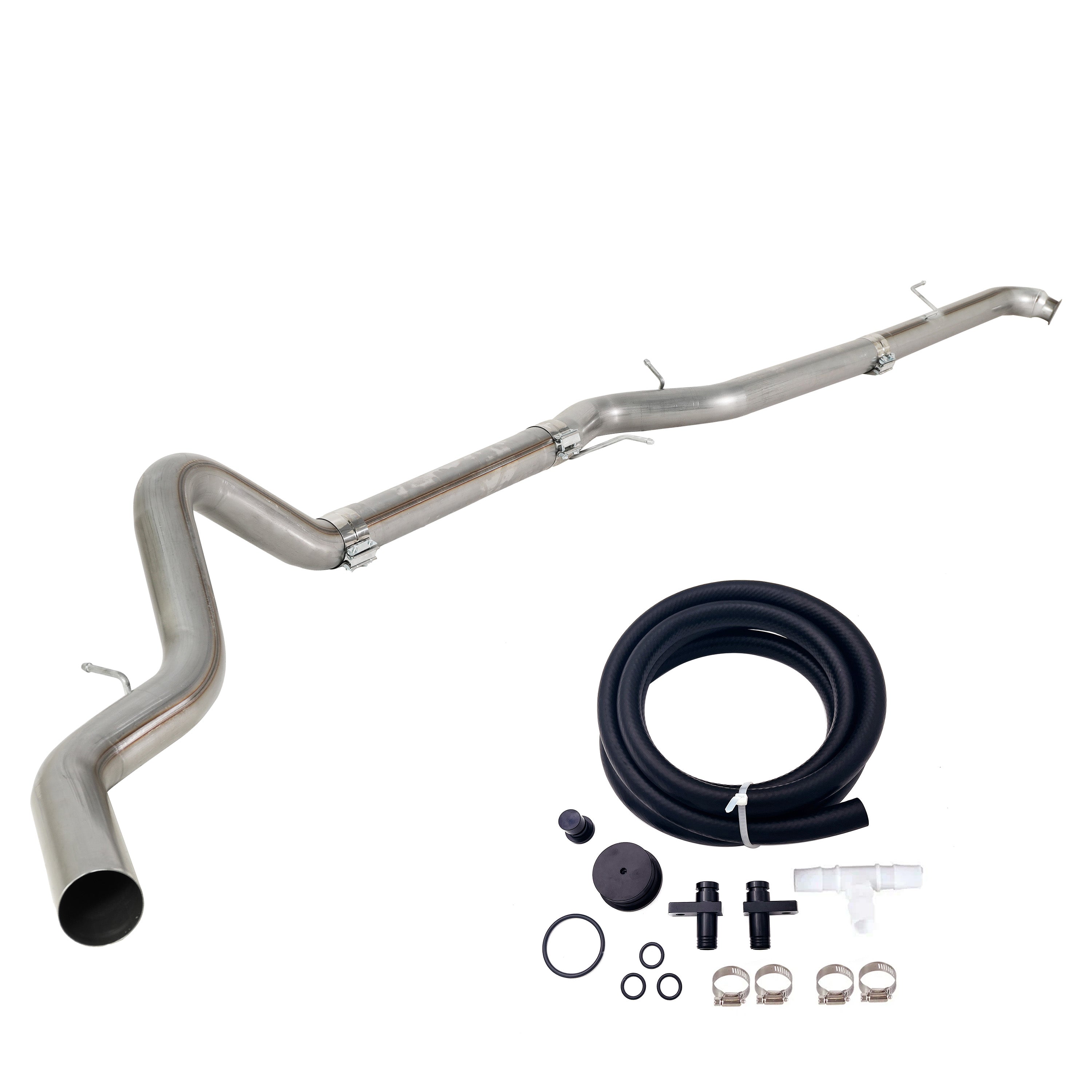 2007.5-2010 6.6L Duramax LMM 4"/5" Dp-back DPF pipe & EGR delete kit
