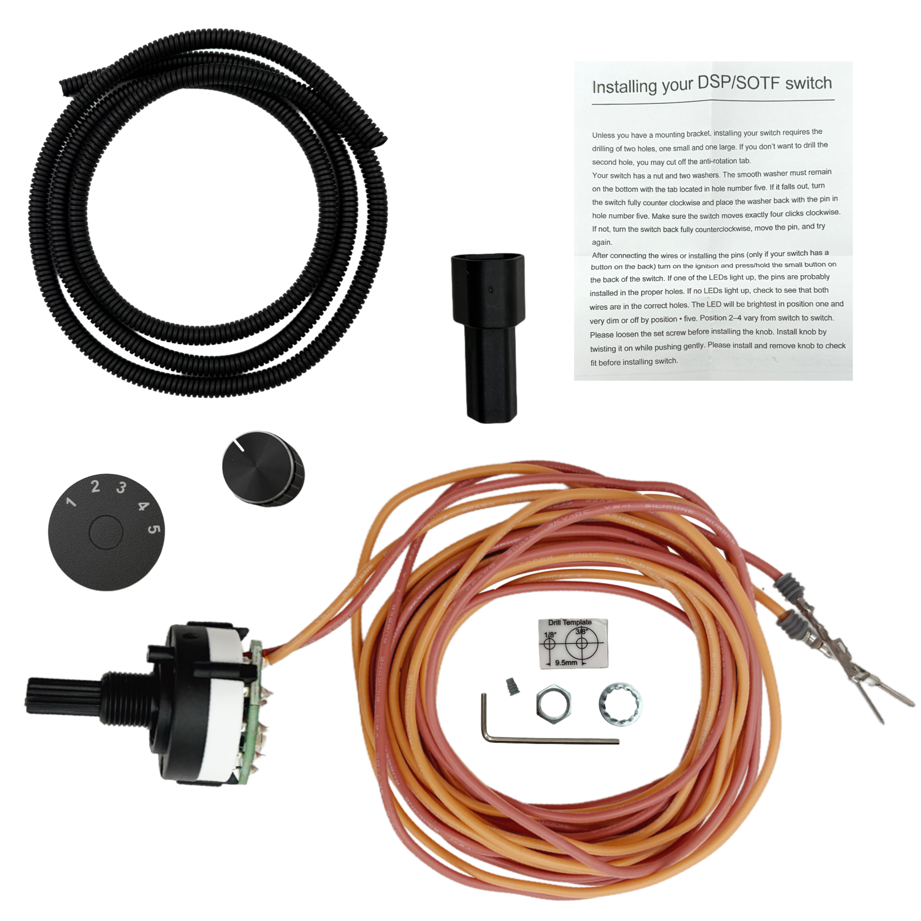2015-2019 6.7L Ford Powerstroke SOTF Switch w/Connector