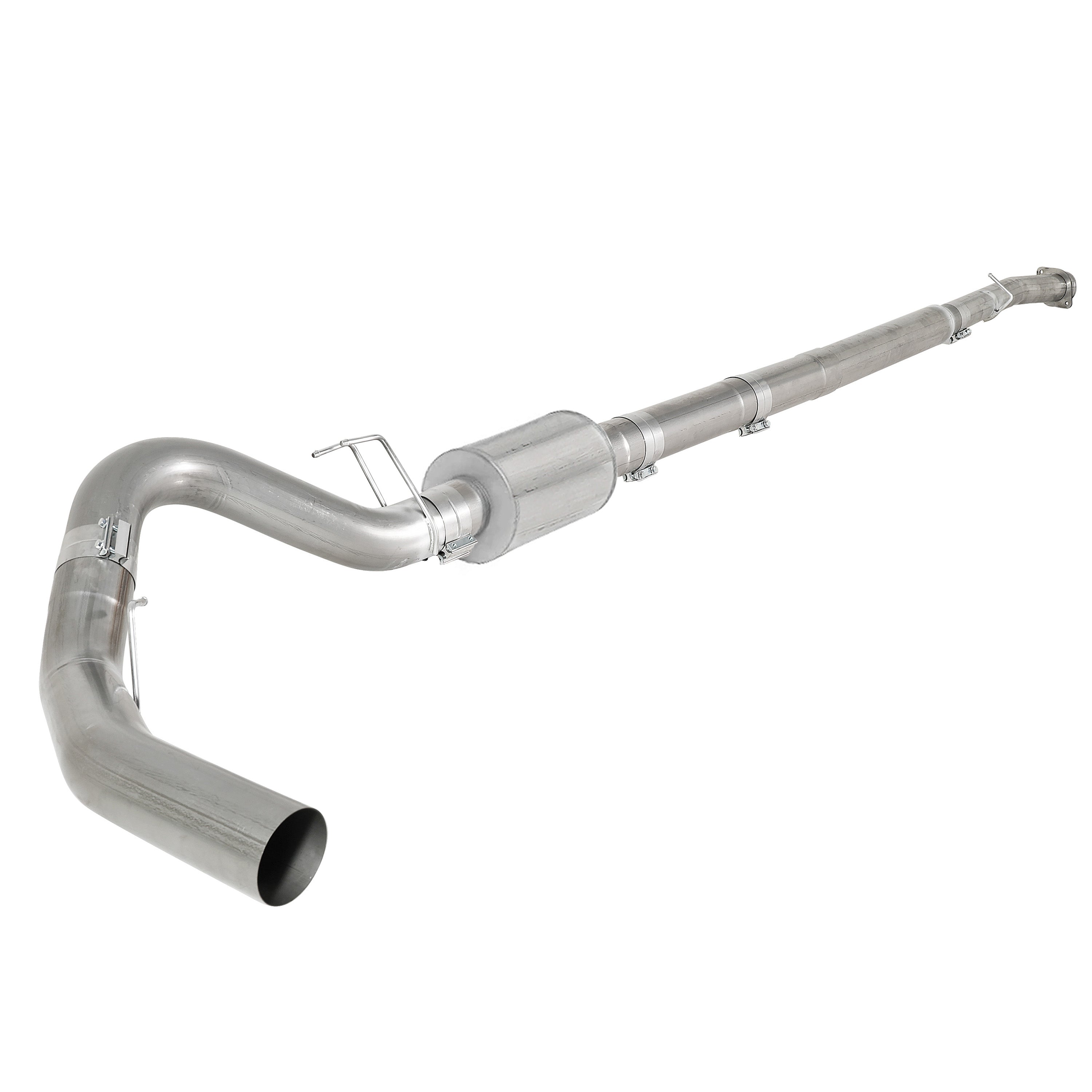 2008-2010 Ford 6.4L Powerstroke 5" Dp-Back DPF Delete Pipe(With Muffler)