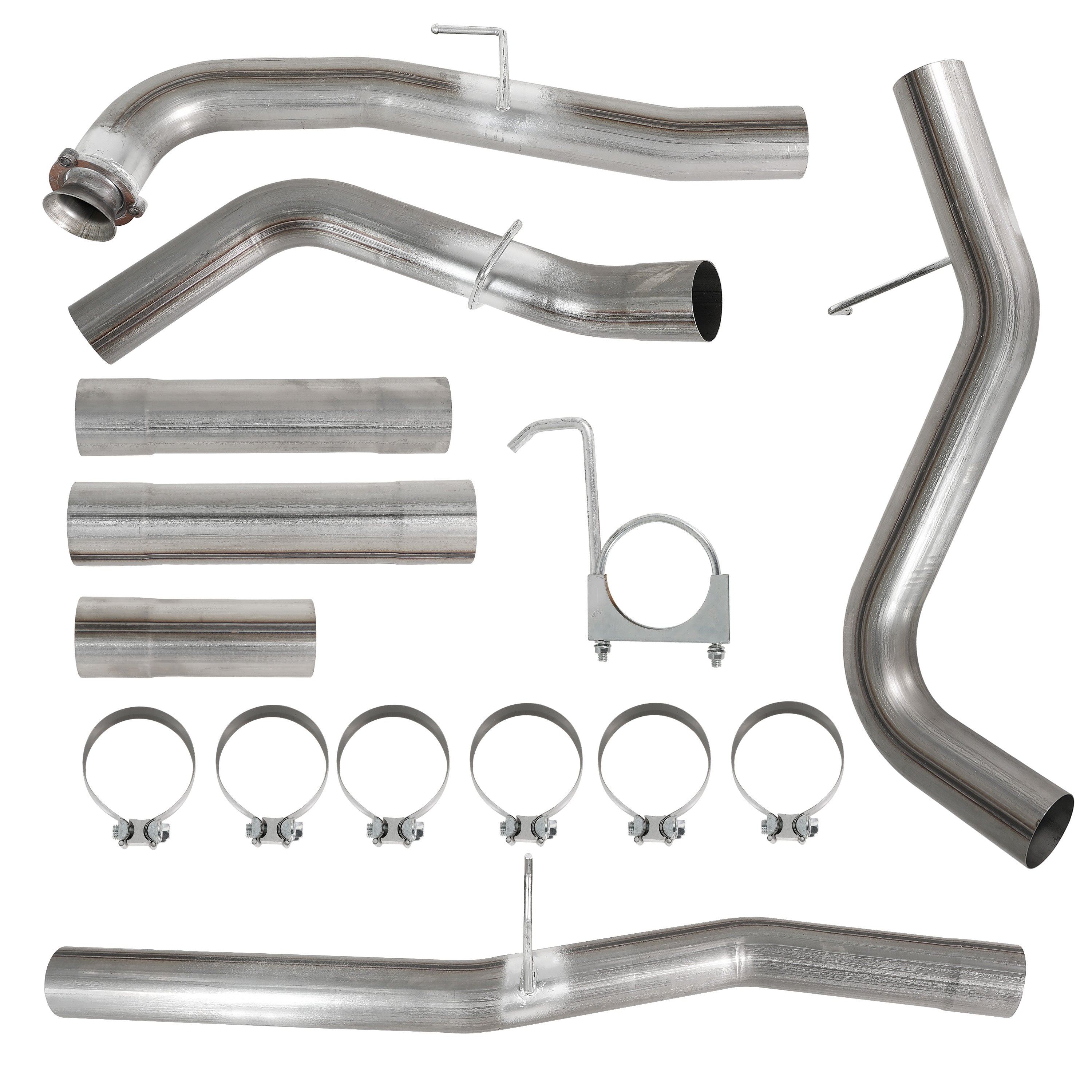 2015.5-2016 6.6L GM Duramax LML 4" Downpipe Back DPF Delete Pipe