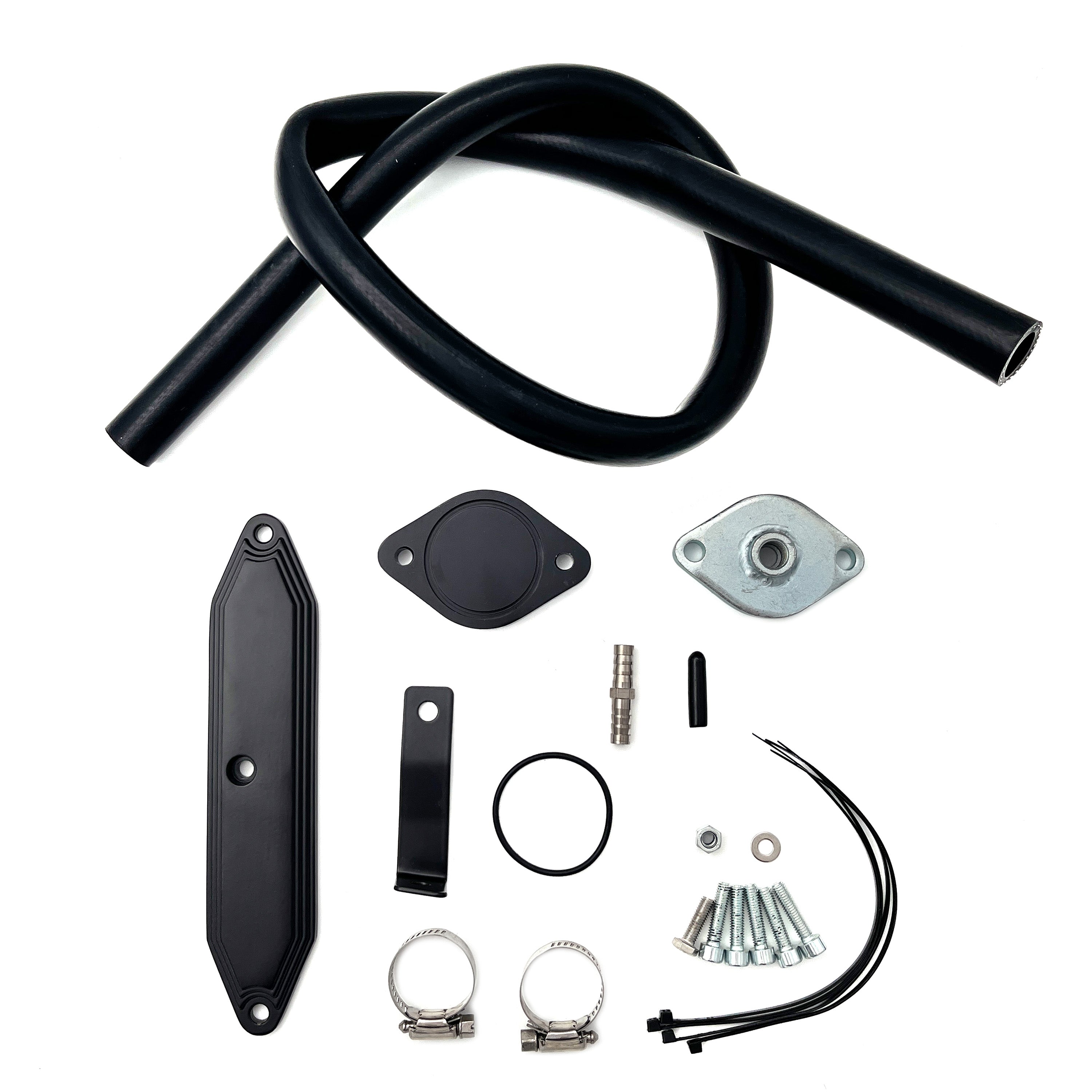 2011-2023 6.7L Ford 4" Cat & DPF Delete Pipe Exhaust & EGR Cooler Delete Kit