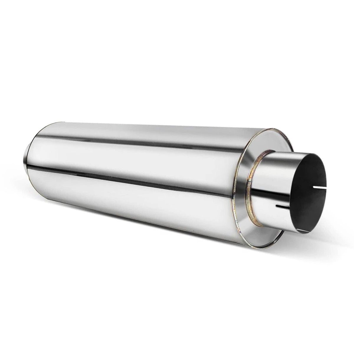 4" Muffler 20" Overall Length for Cummins Duramax Powerstroke  Diesel Exhaust Generic