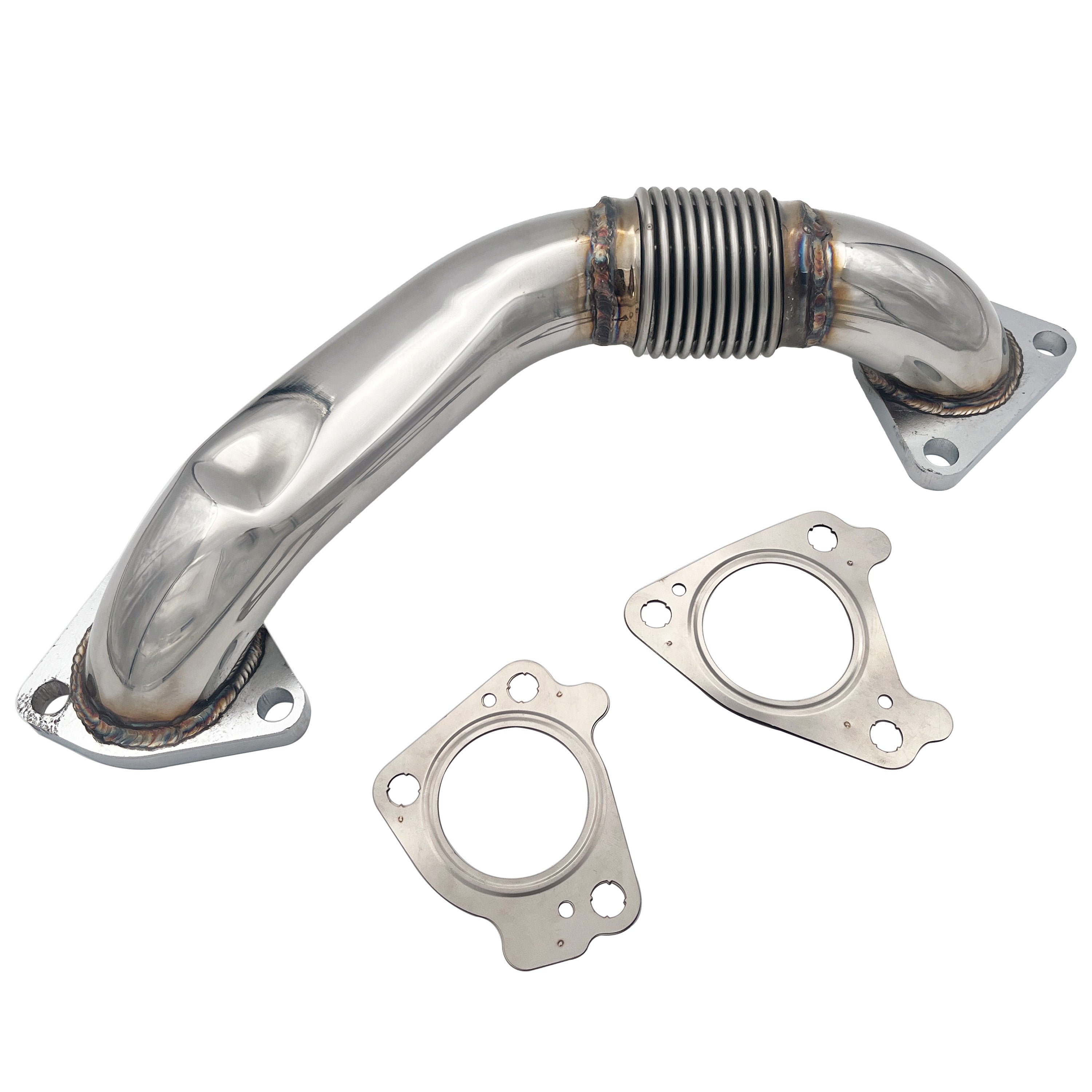 2007.5-2010 6.6L Duramax LMM Passenger Up Pipe & EGR Delete Kit