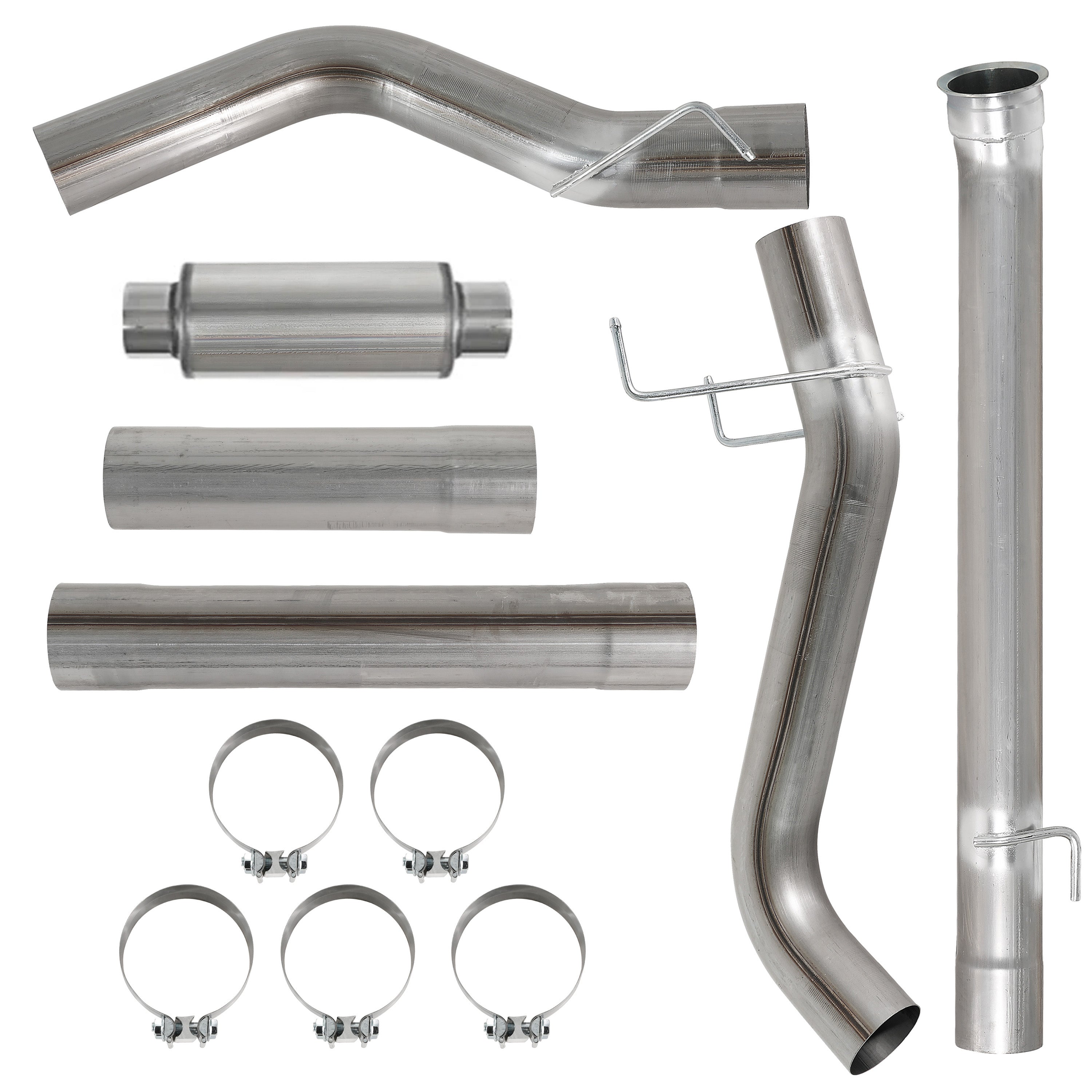 2019-2024 6.7L Ram 4"/5" DPF Delete Dp-Back pipe & EGR Delete Kit
