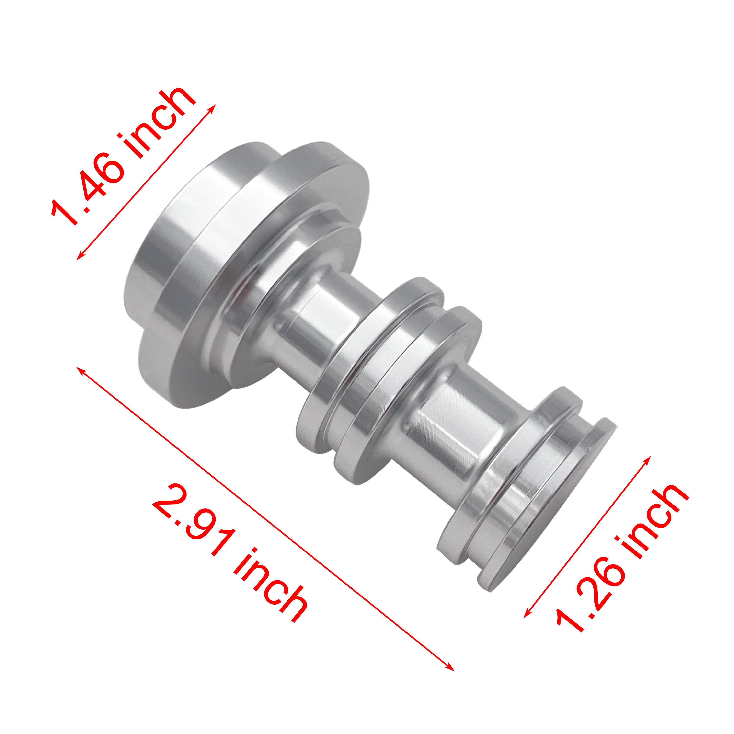 2003-2010 6.0L Ford F250 F350 Powerstroke Diesel EGR Eliminator Spool With Bolts & Orings