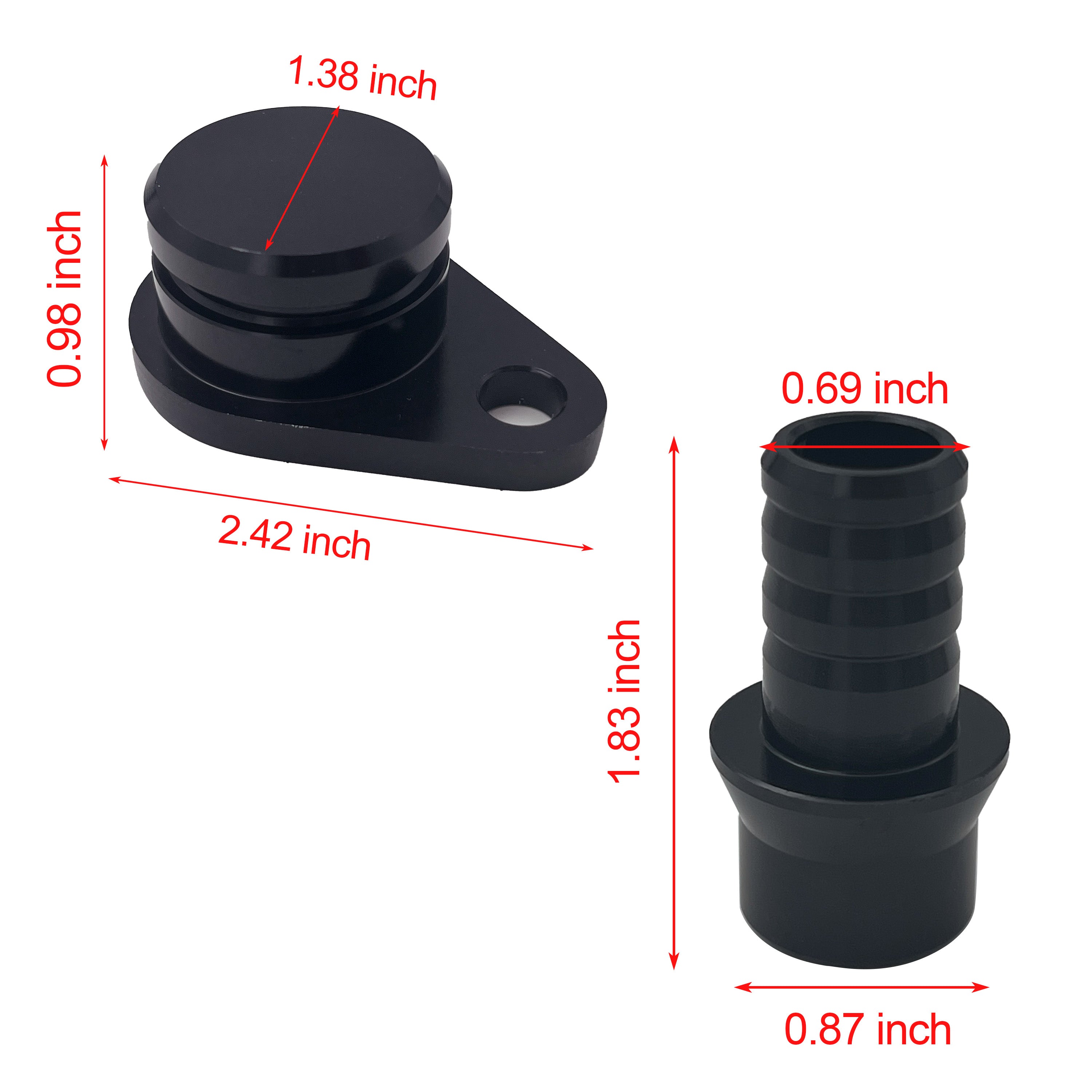 2017-2023 6.6L Chevy GMC Duramax L5P diesel EGR Valve Cooler Delete kit