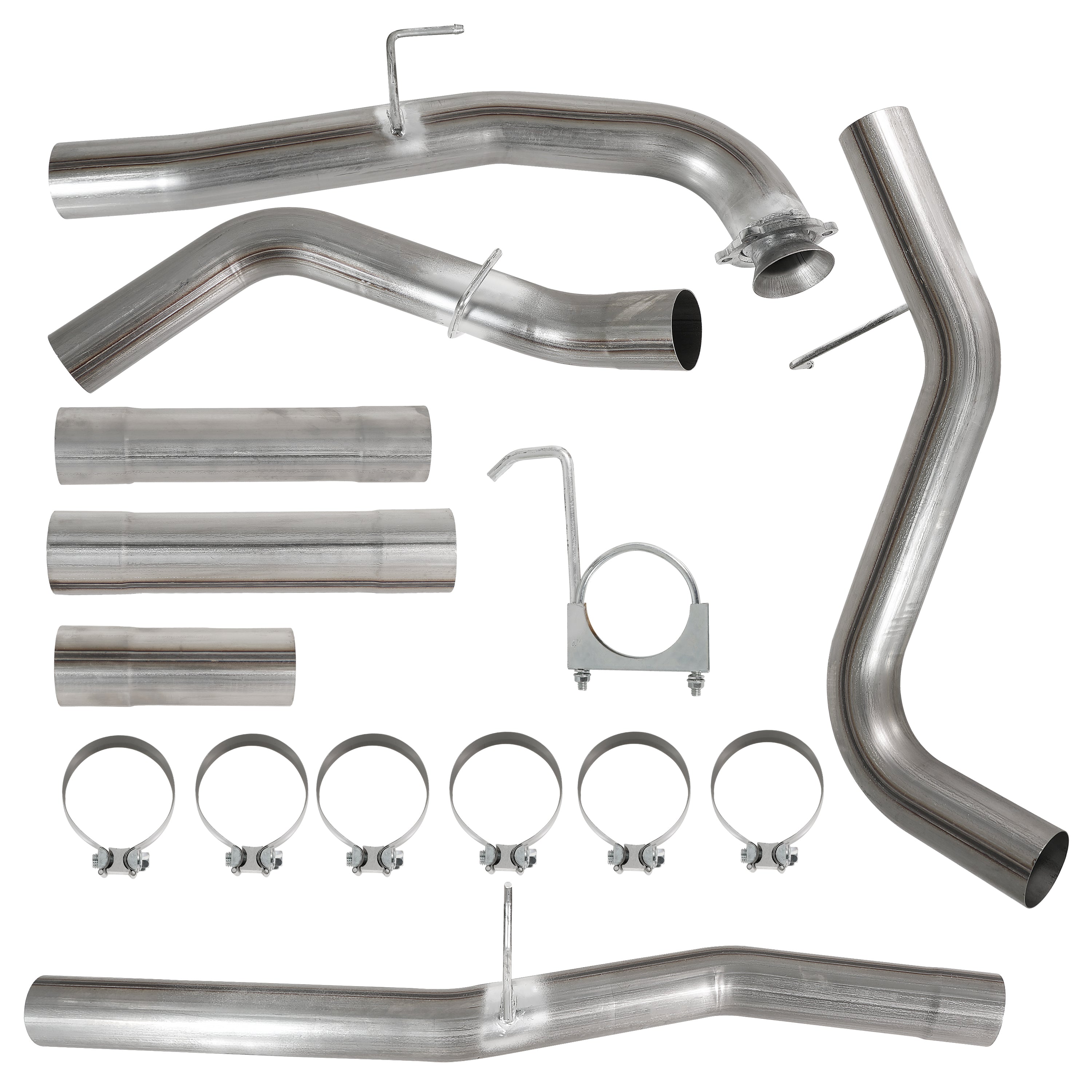 2017-2023 6.6L GM DURAMAX L5P 4" Downpipe Back DPF Delete Pipe