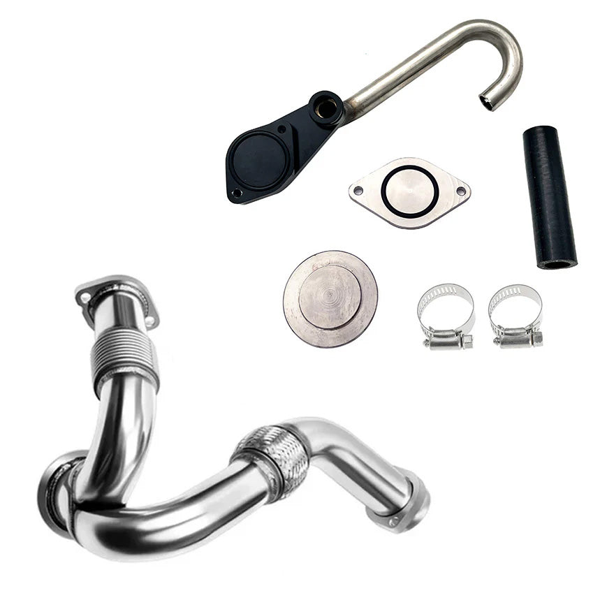 2003-2007 6.0L Powerstroke Heavy Duty Exhaust Y-Pipe & EGR Delete Kit