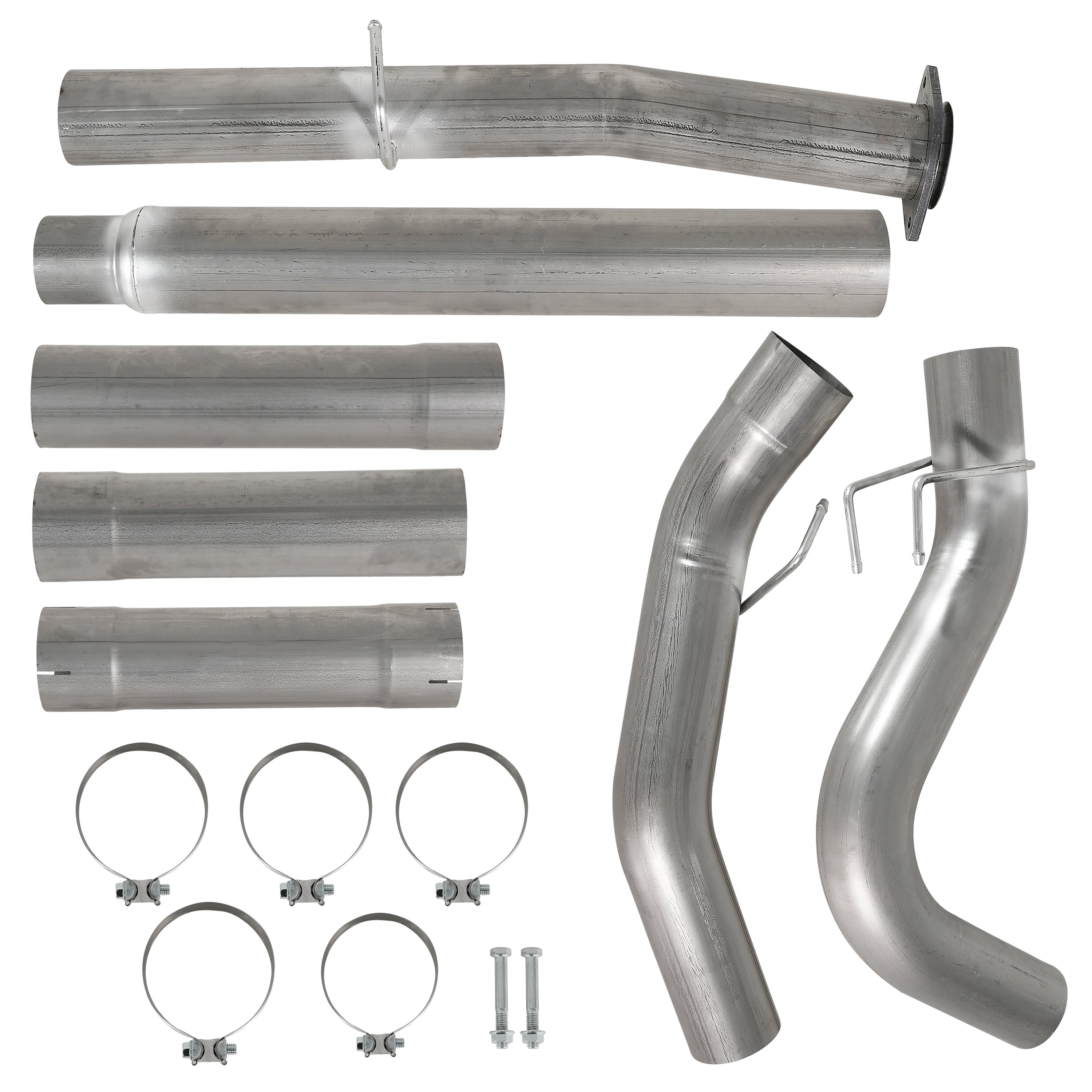 2008-2010 6.4L Powerstroke 5" Dp-Back DPF Delete Pipe & EGR Delete Kit