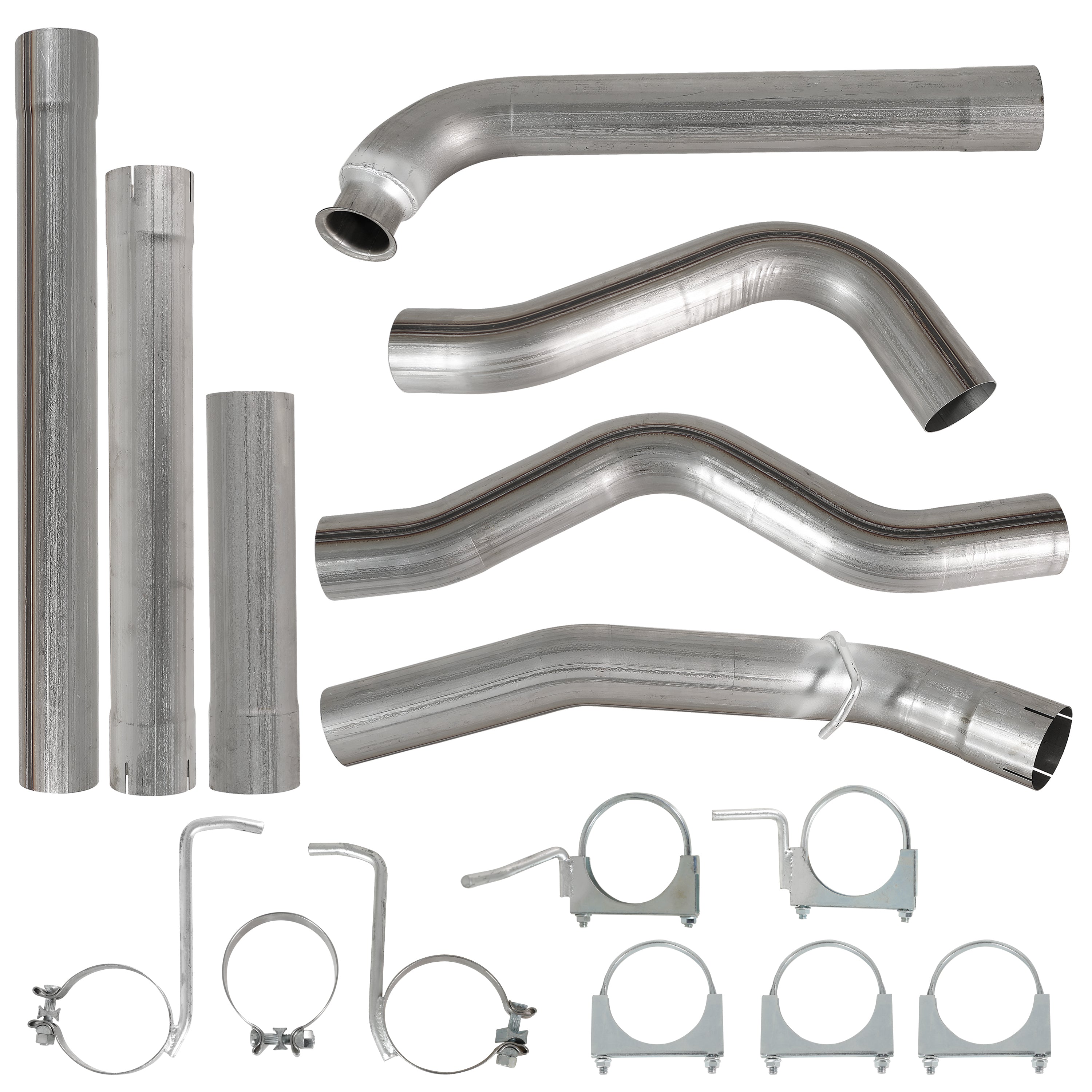 2004-2005 6.6L Duramax LLY 4" DP-Back DPF delete Pipe & EGR Delete Kit