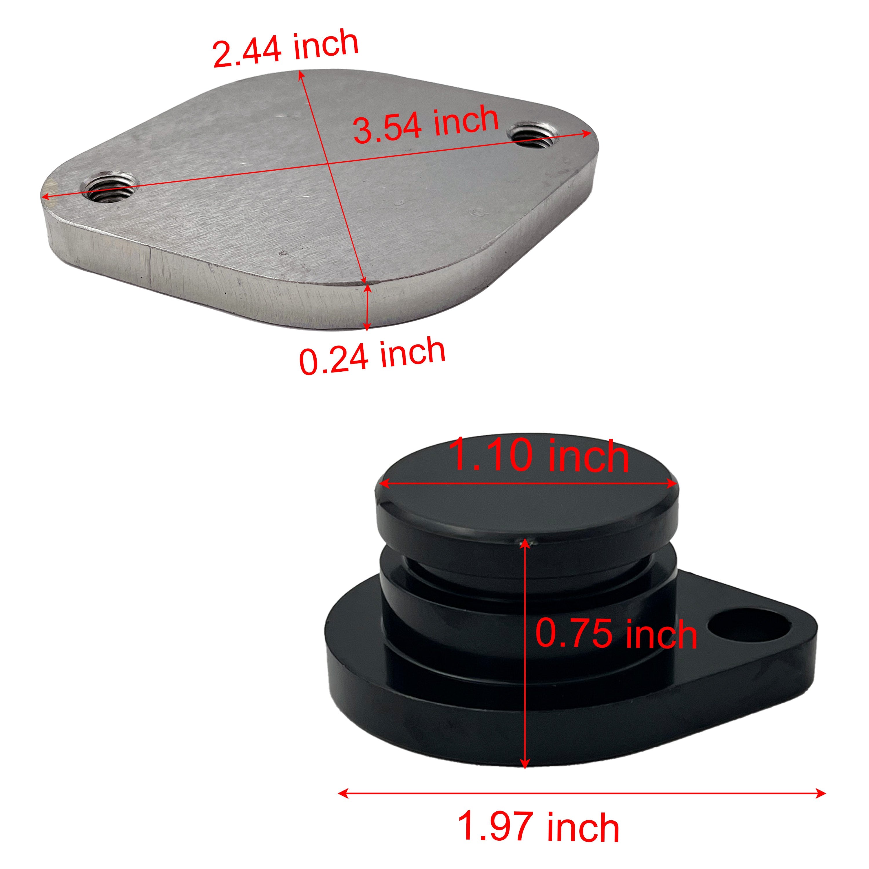 2008-2010 6.4L Powerstroke 4" Cat & DPF Delete Pipe & EGR Delete Kit