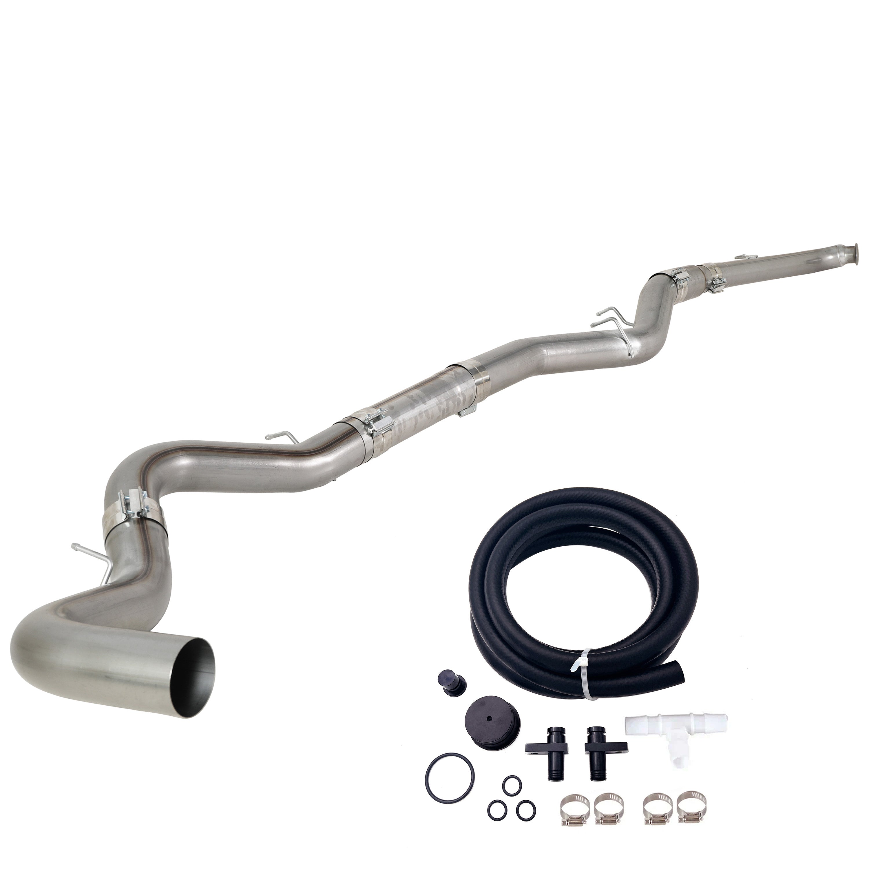 2007.5-2010 6.6L Duramax LMM 4"/5" Dp-back DPF pipe & EGR delete kit