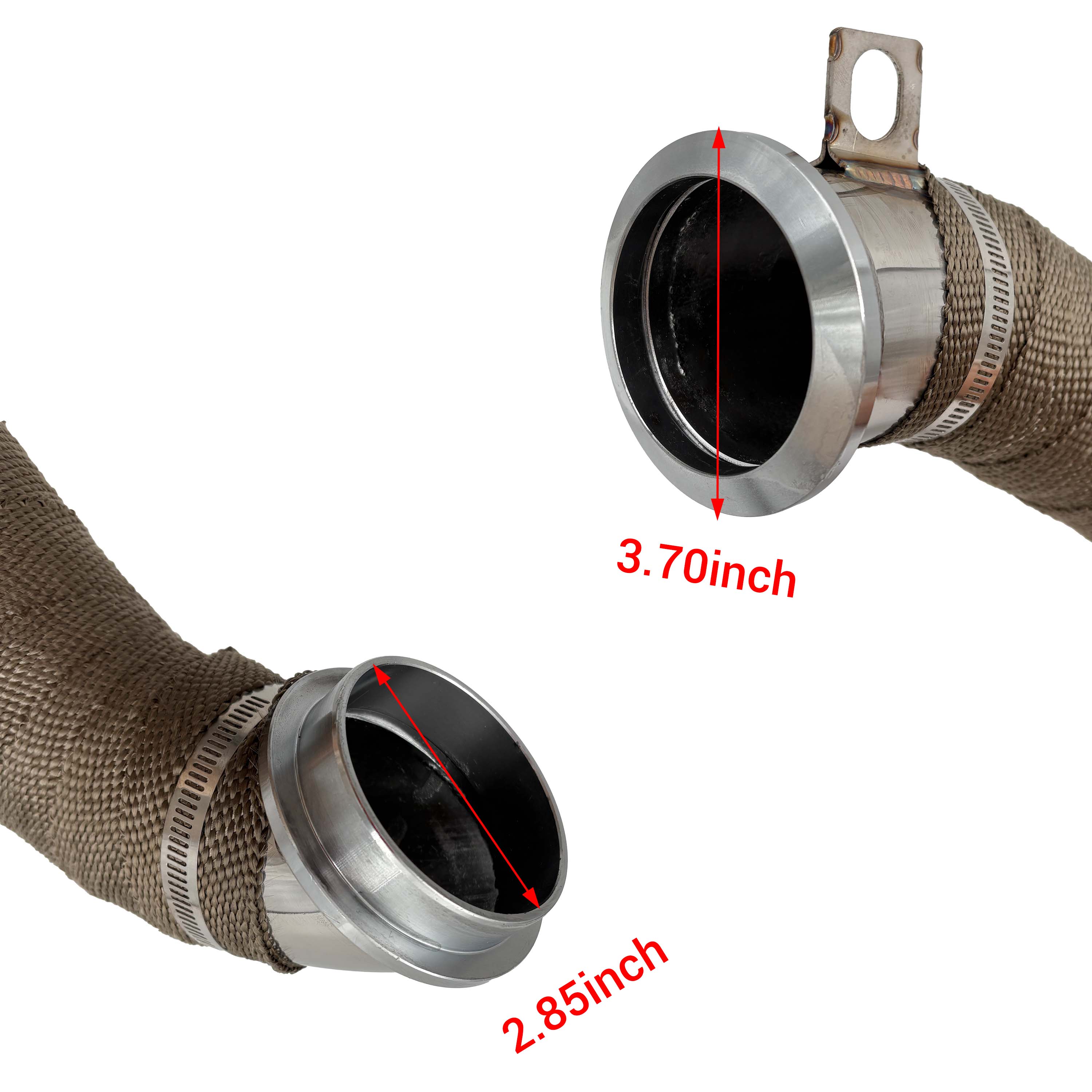 2004.5-2010 LLY LBZ LMM 6.6L Duramax Diesel 3" Downpipe Exhaust
