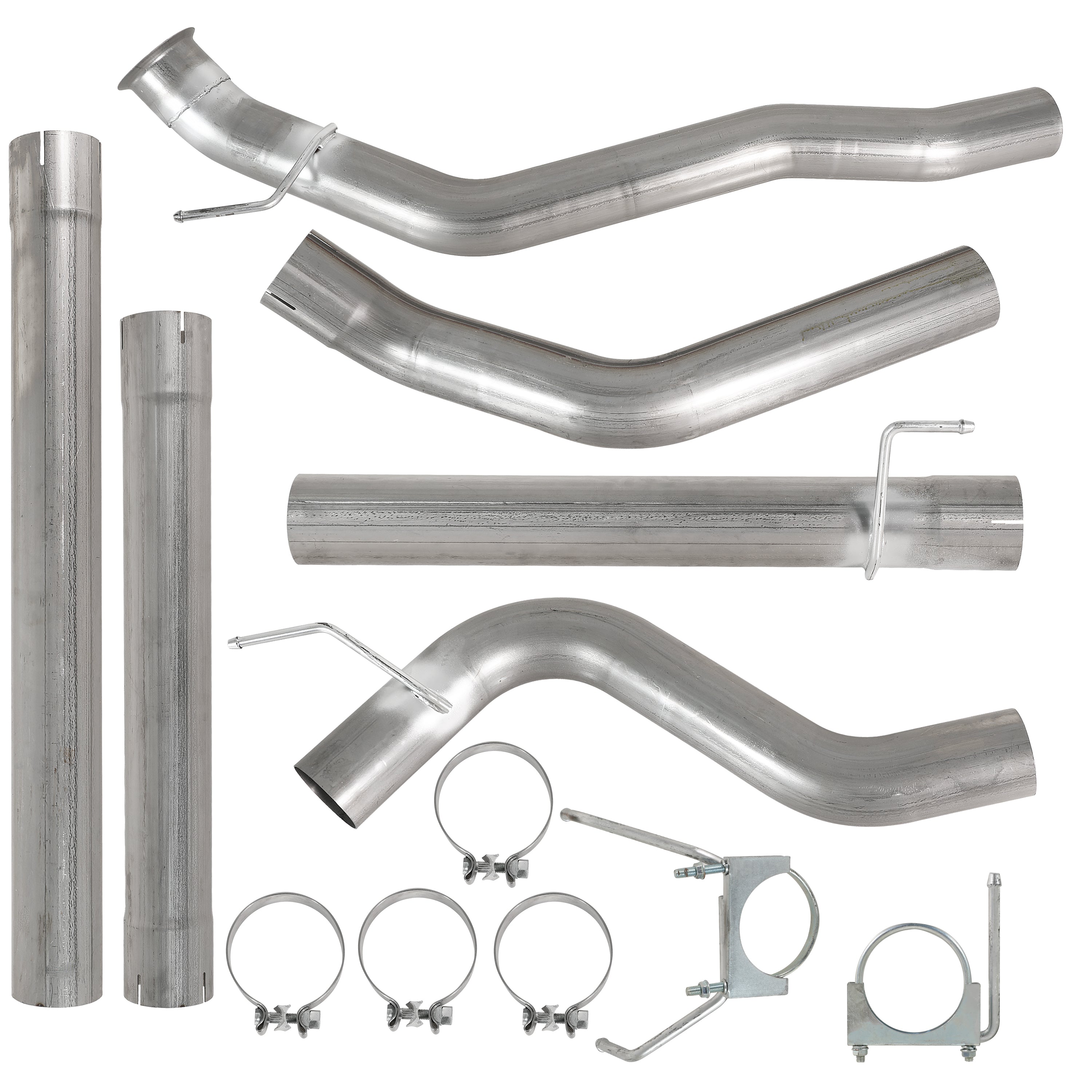 2010-2012 6.7L Dodge Ram 4" Turbo-Back DPF Delete Pipe Exhaust