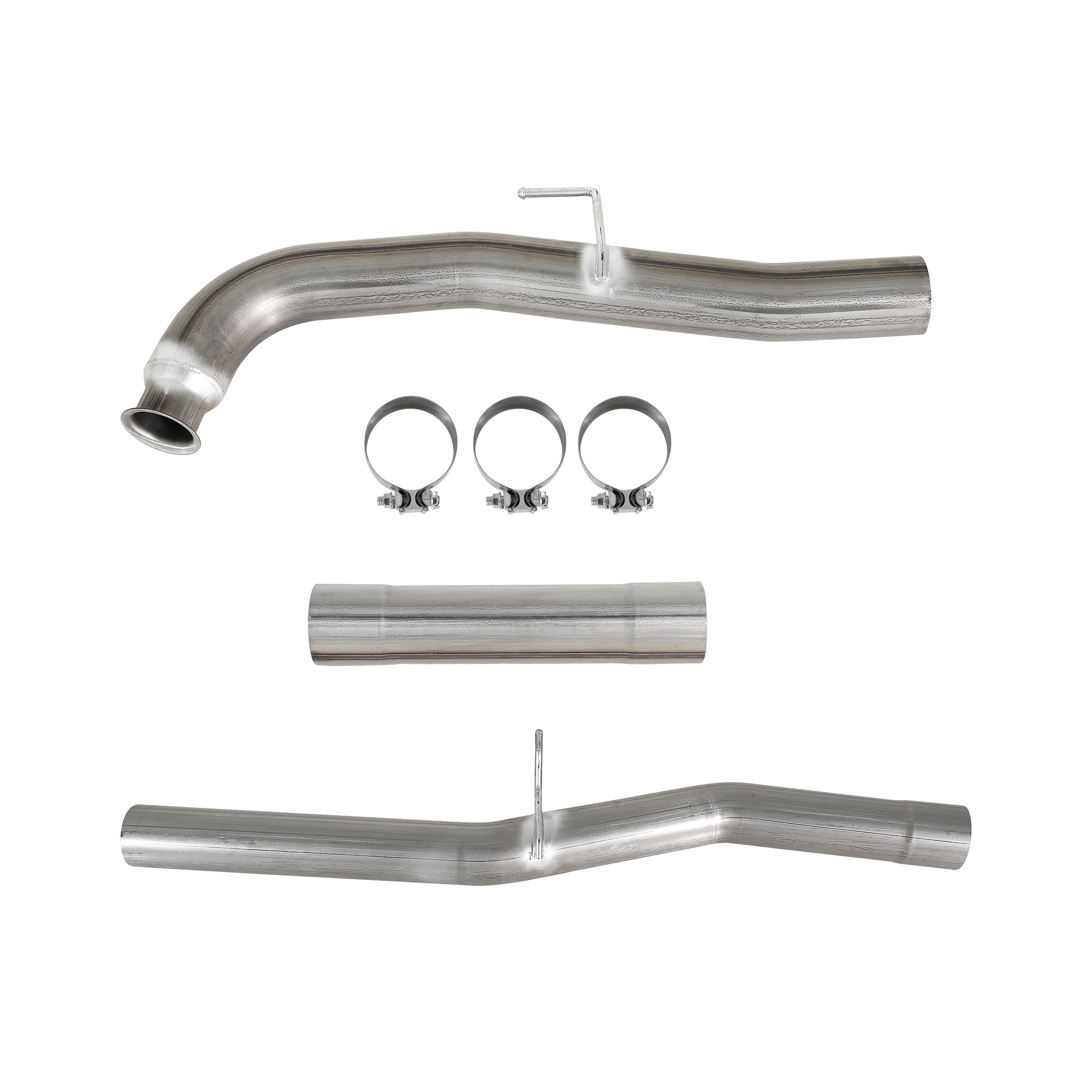2011-2015.5 6.6L Chevy GMC Duramax 4" DPF Delete Pipe & EGR Delete Kit