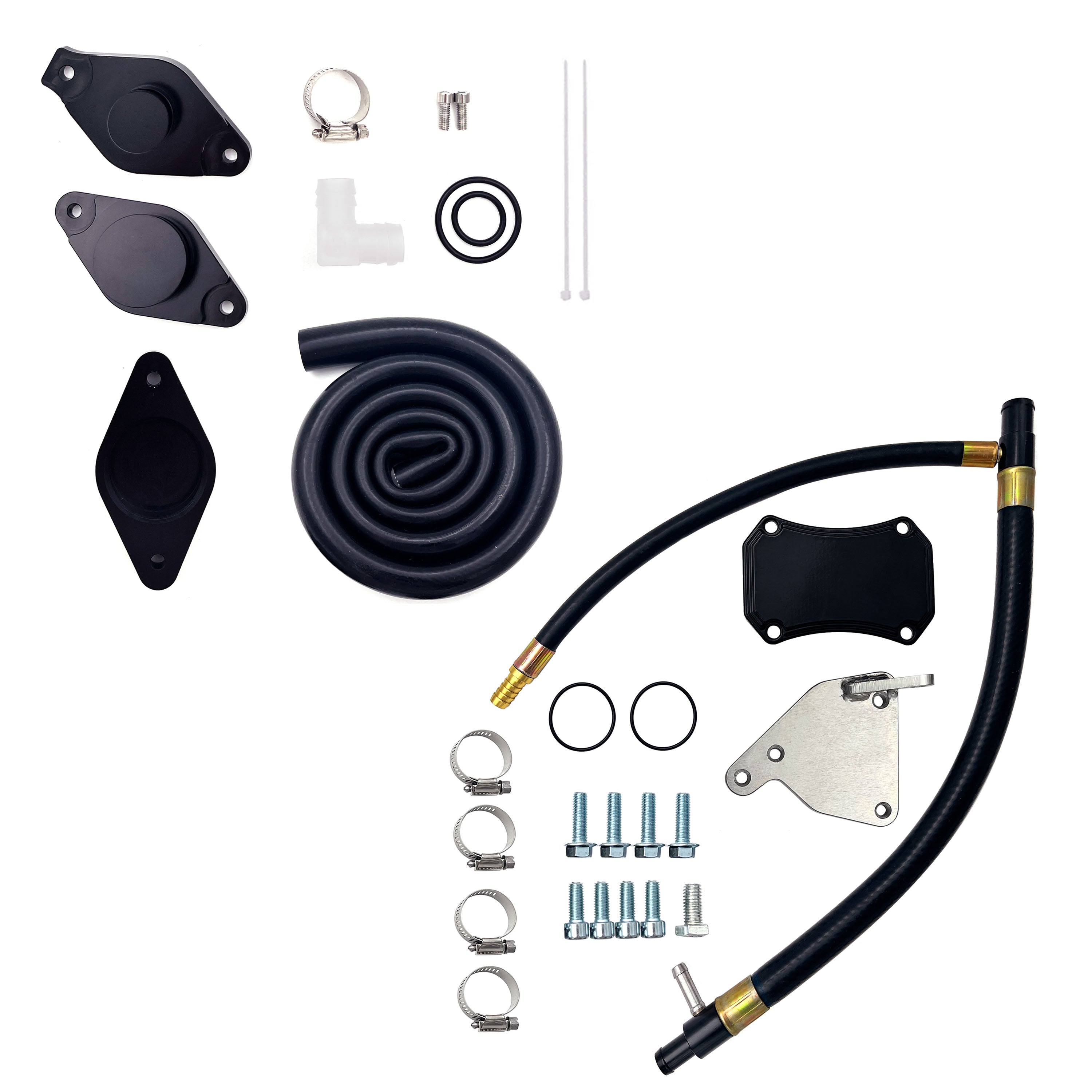 2011-2016 6.6L Duramax LML CCV PCV ReRoute & EGR Cooler Delete Kit