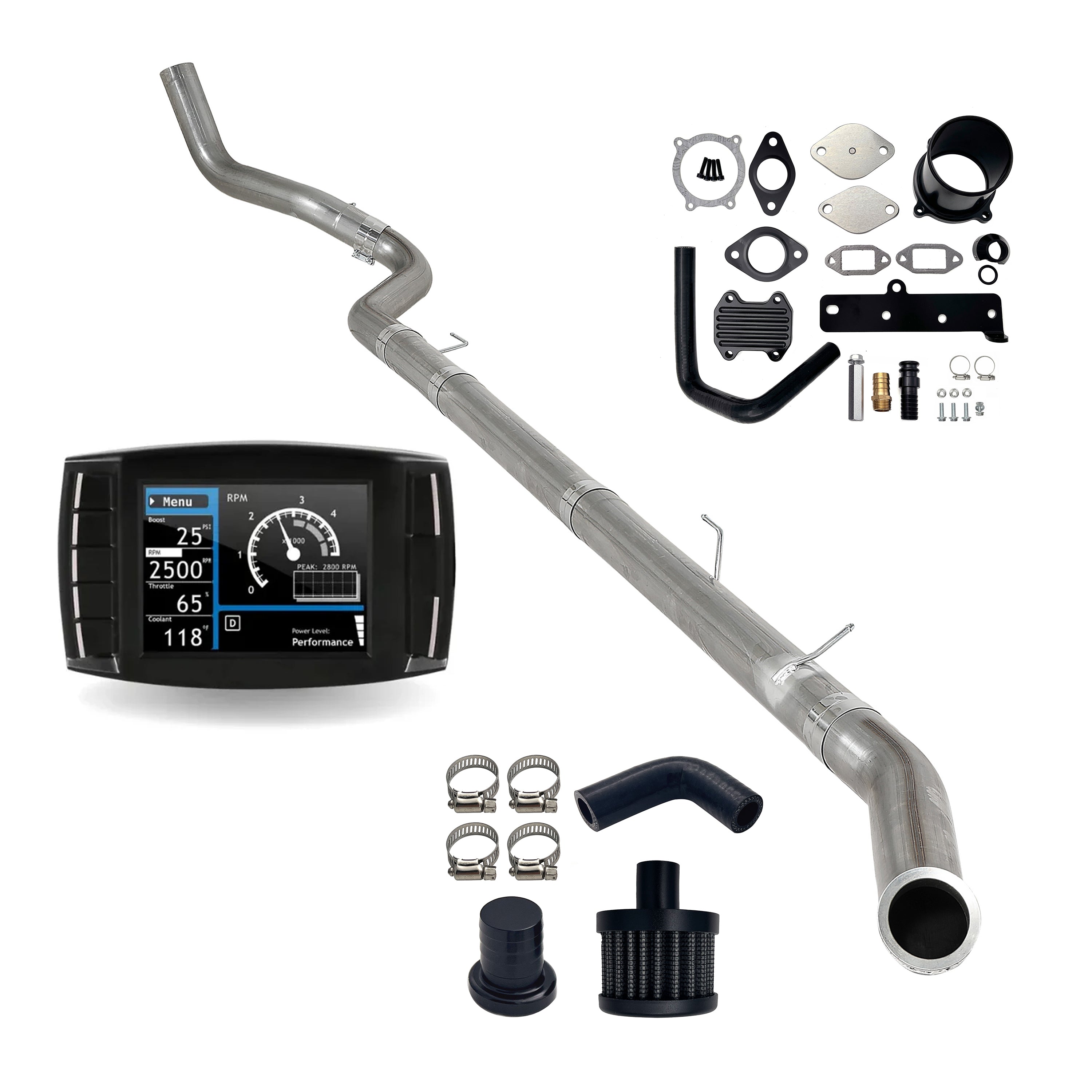 2013-2018 6.7L Ram 5" DPF/EGR/CCV Delete All-in-One Kit