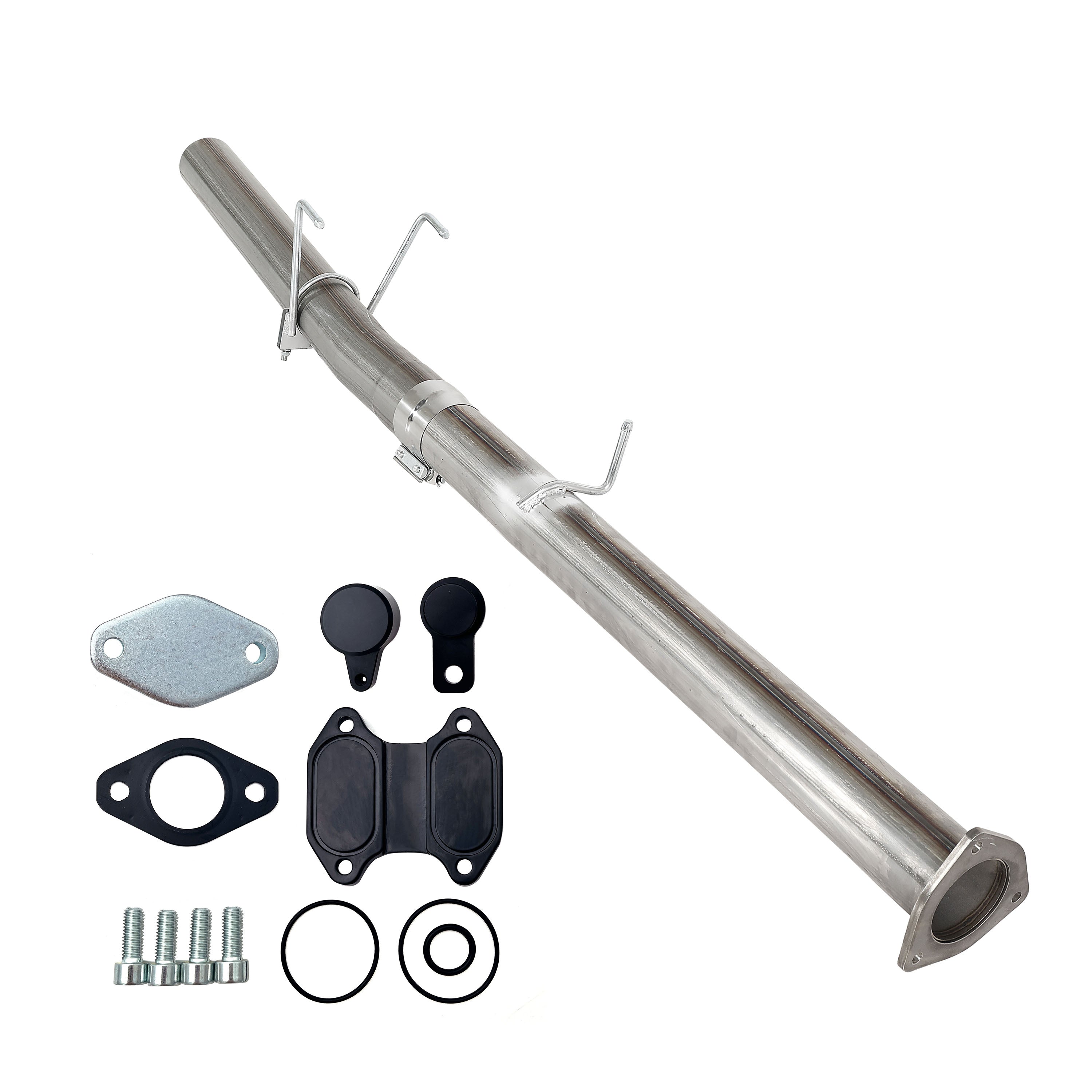 2013-2018 6.7L Ram Cab & Chassis 4" DPF Pipe & EGR Valve Delete Kit