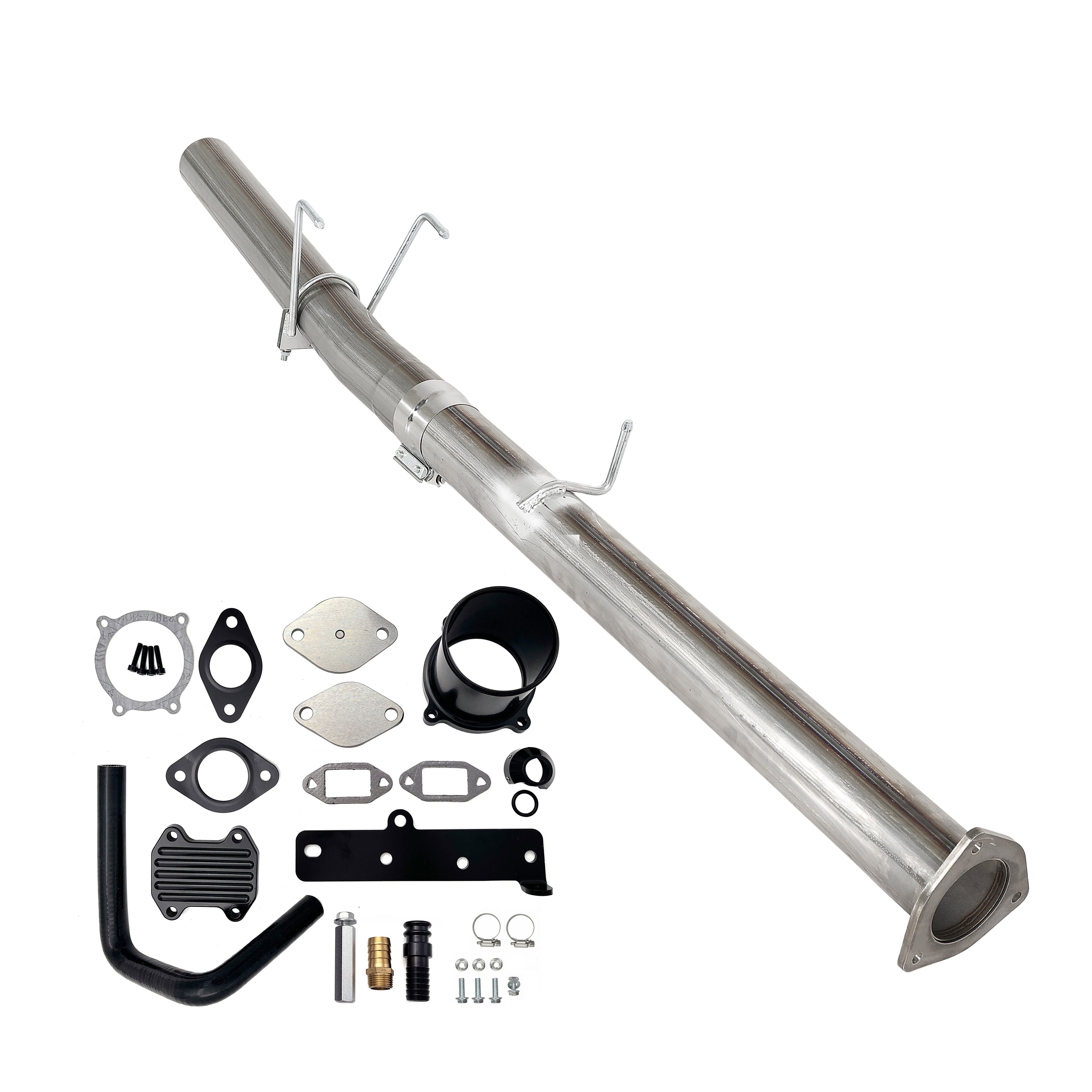 2013-2018 6.7L Ram 4"DPF Pipe & EGR Cooler Throttle Delete kit