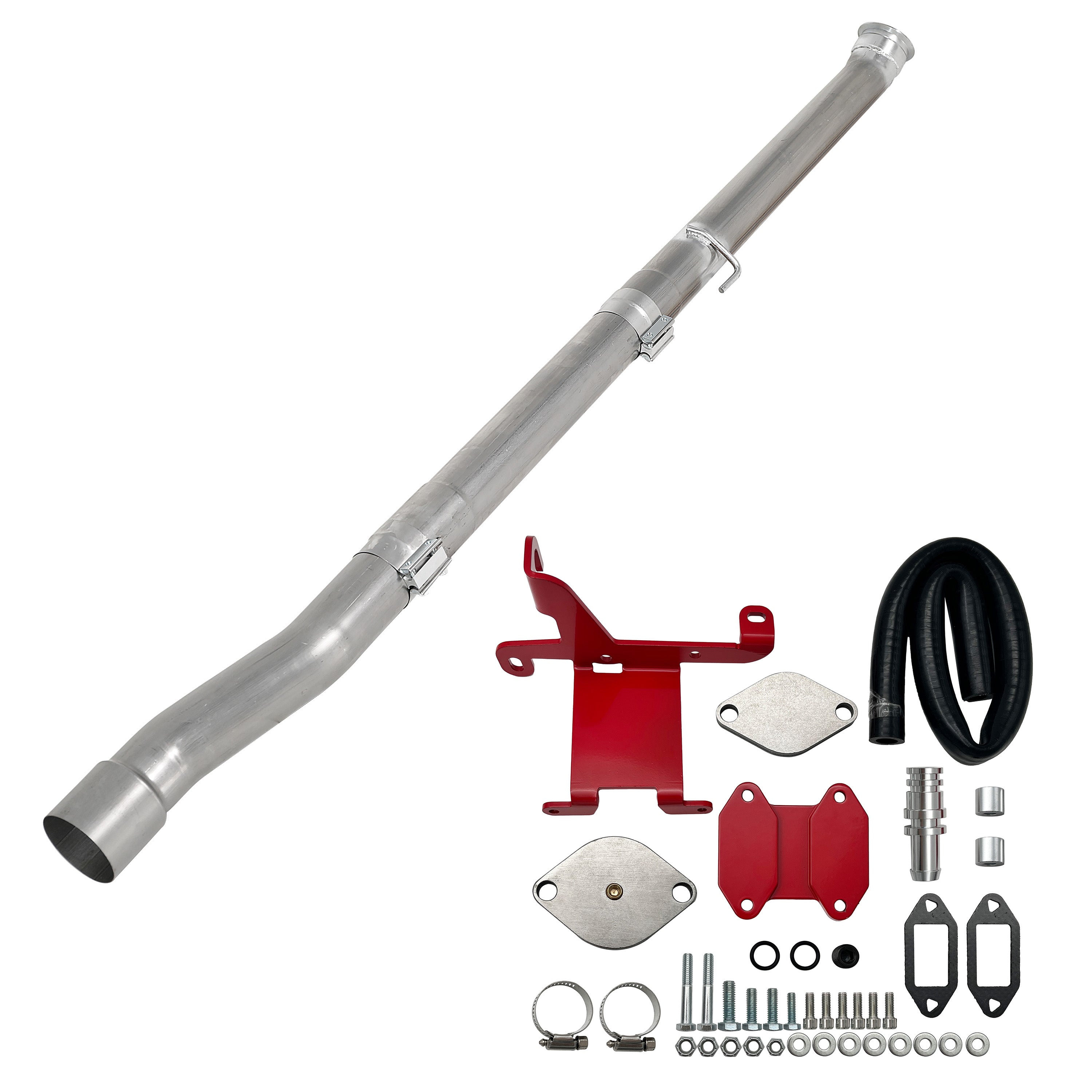 2019-2024 6.7L Ram 4"/5" DPF Delete Dp-Back pipe & EGR Delete Kit