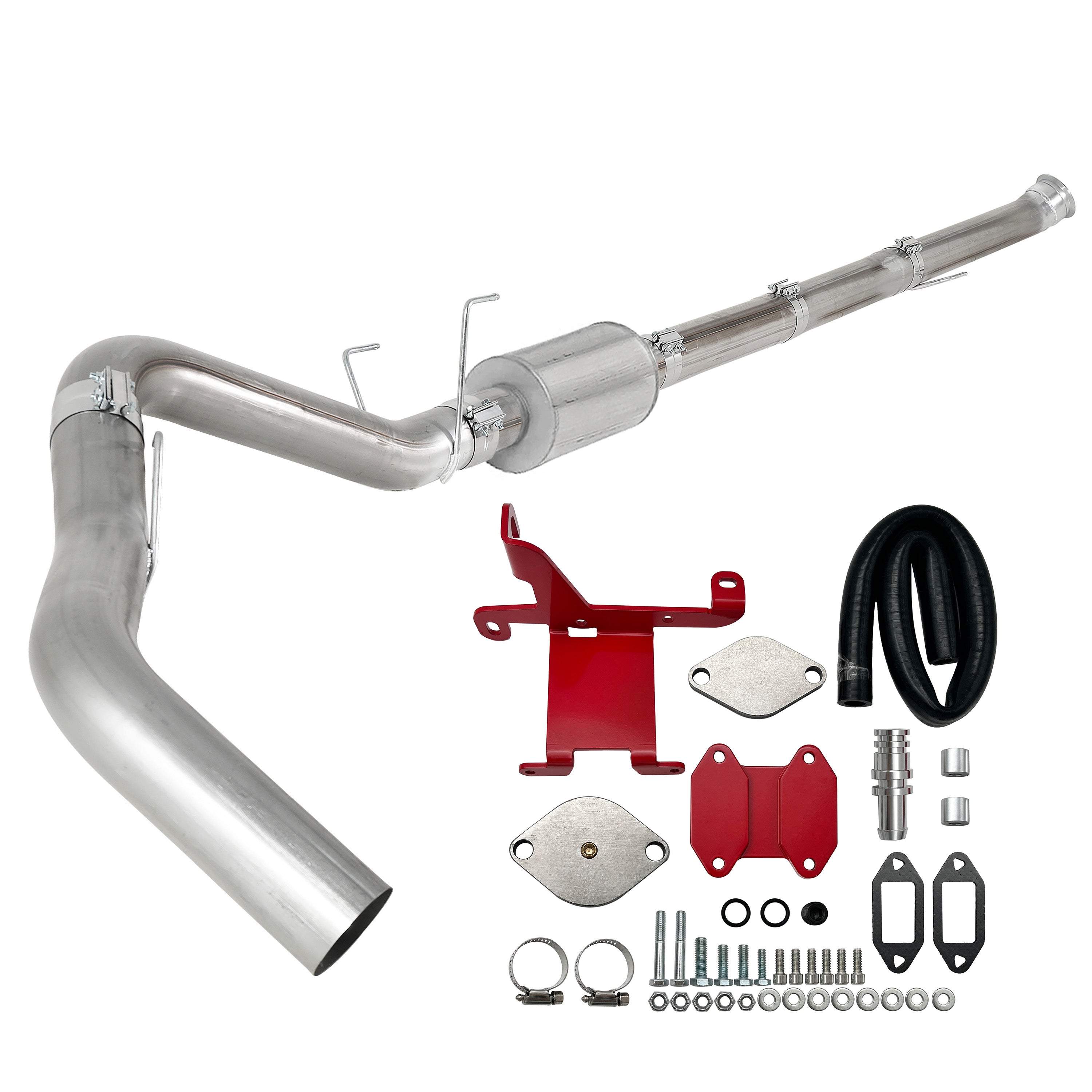 2019-2024 6.7L Ram 4"/5" DPF Delete Dp-Back pipe & EGR Delete Kit