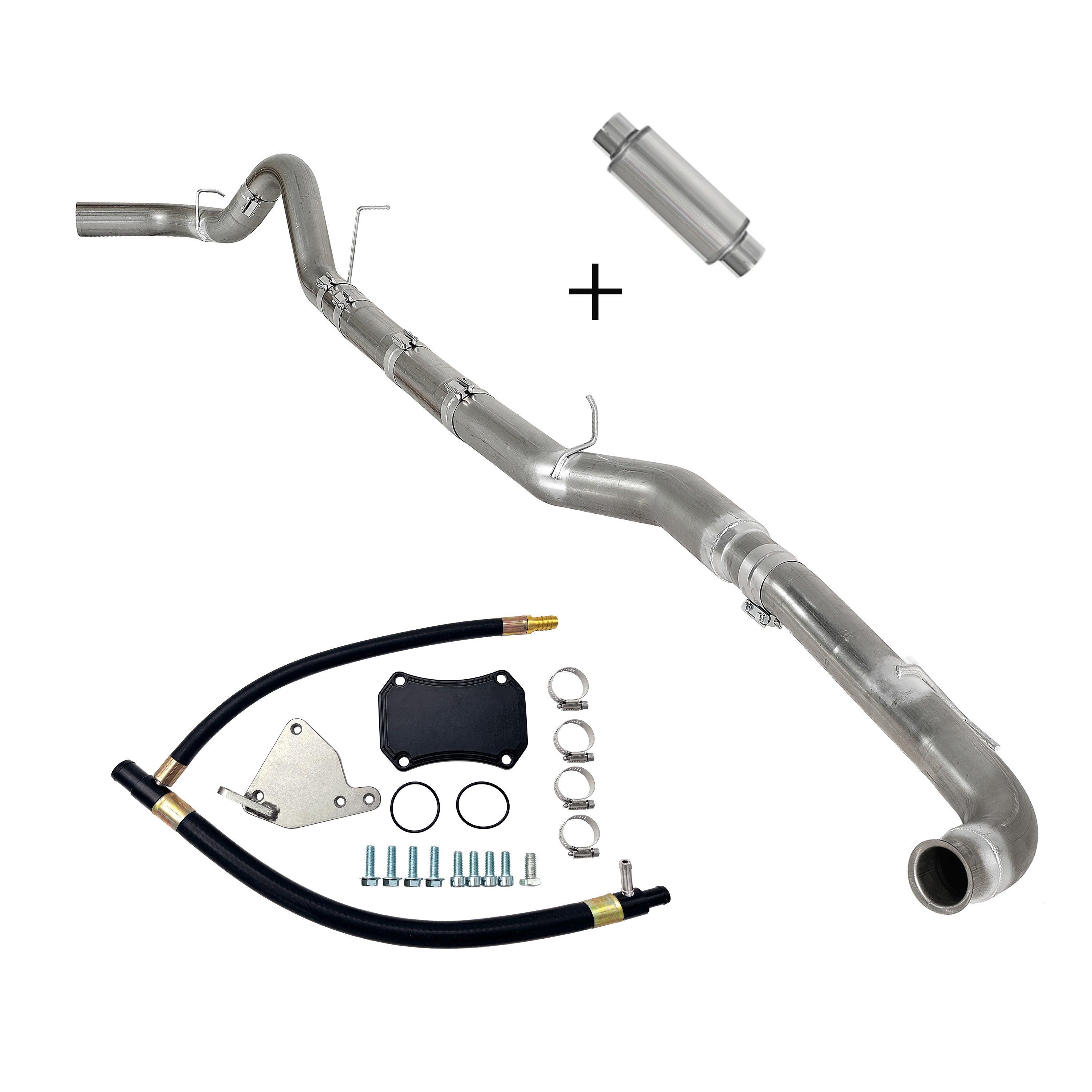 2011-2016 6.6L Duramax LML 4"/5" DP-Back DPF/EGR Delete kit