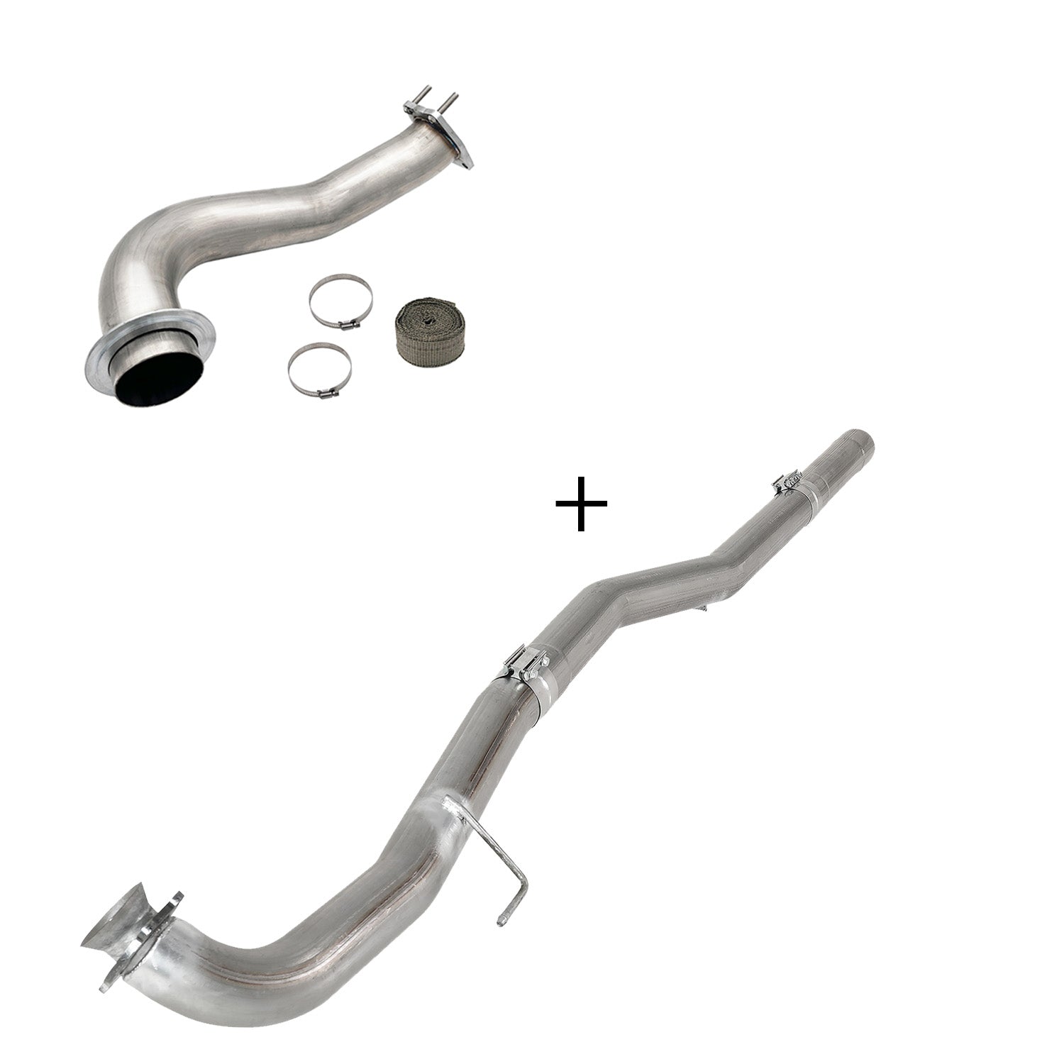 2017-2023 6.6L Duramax L5P DPF/CCV/EGR Delete & Downpipe w/Can Bus kit