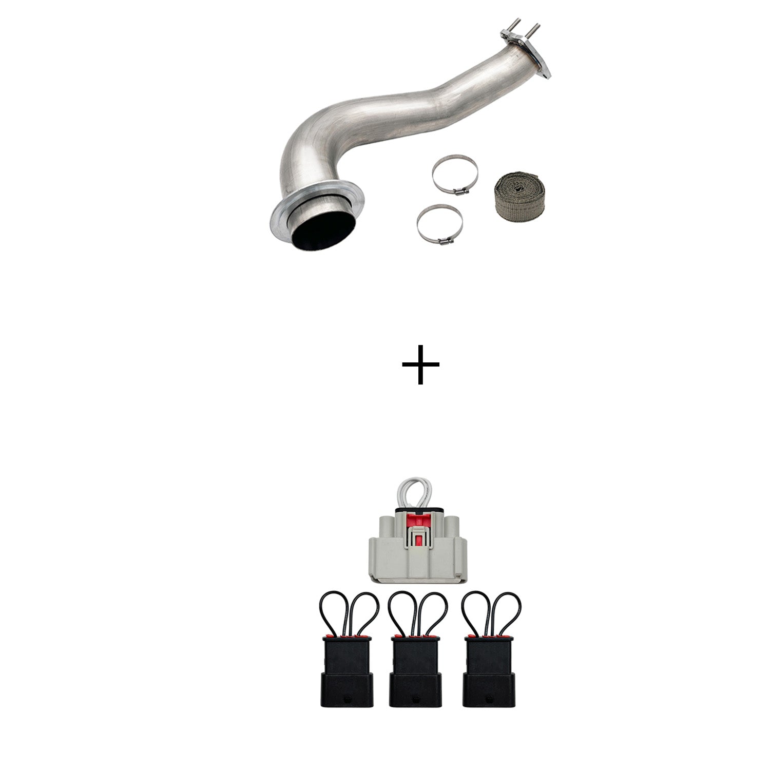 2017-2023 6.6L Duramax L5P DPF/CCV/EGR Delete & Downpipe w/Can Bus kit