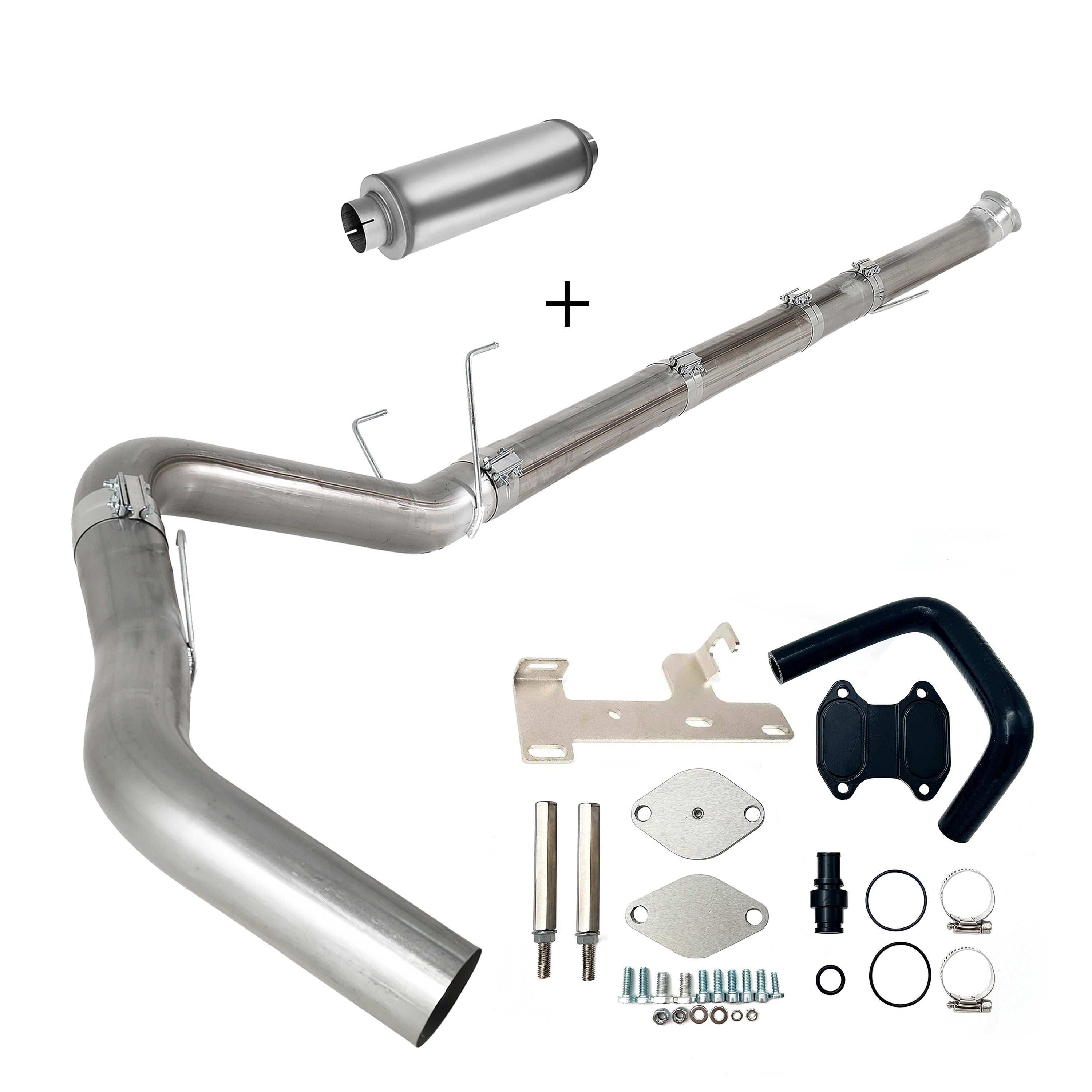 2019-2021 6.7L Ram 4"/5" DPF/EGR/DEF Delete All-in-one kit
