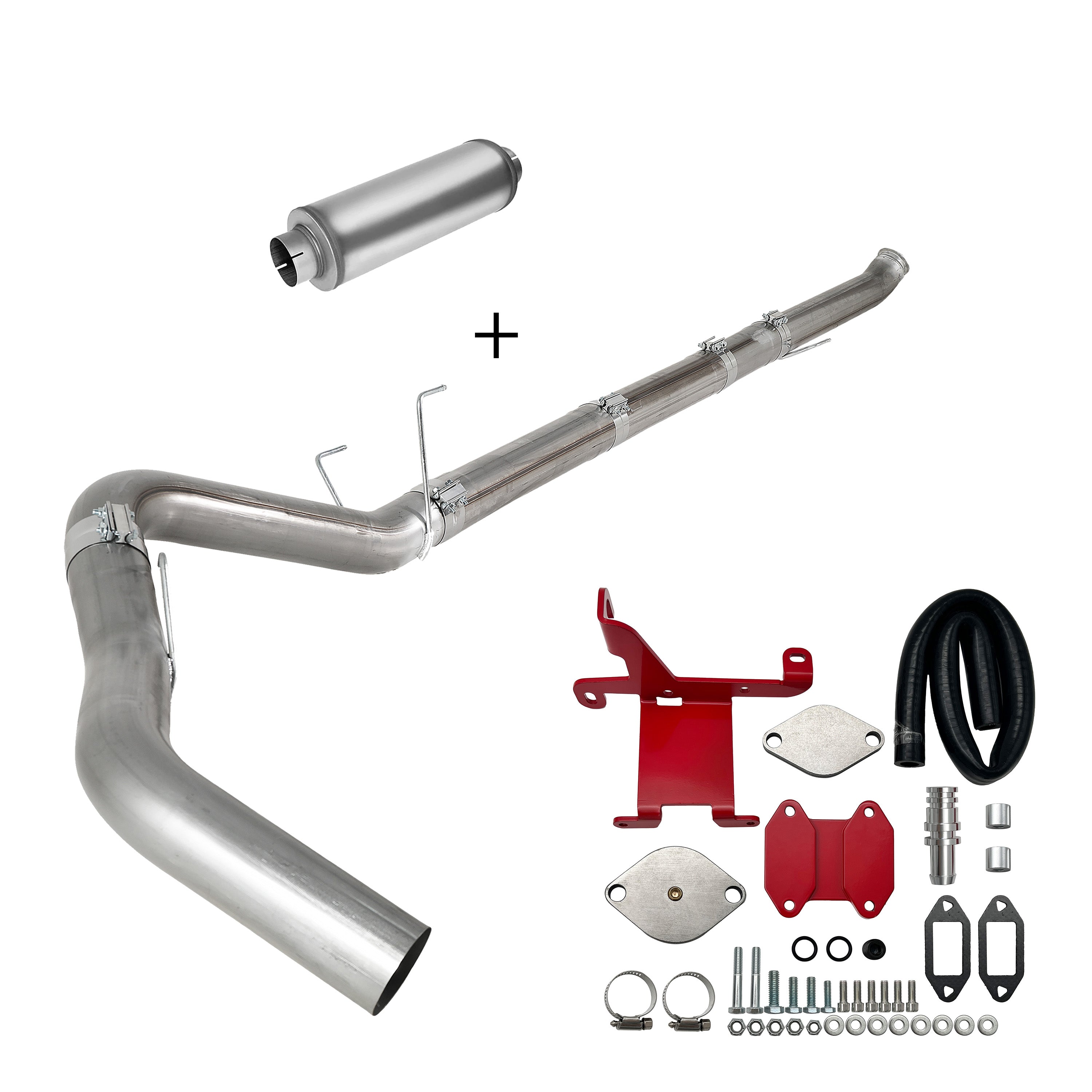 2019-2021 6.7L Ram 4"/5" DPF/EGR/DEF Delete All-in-one kit