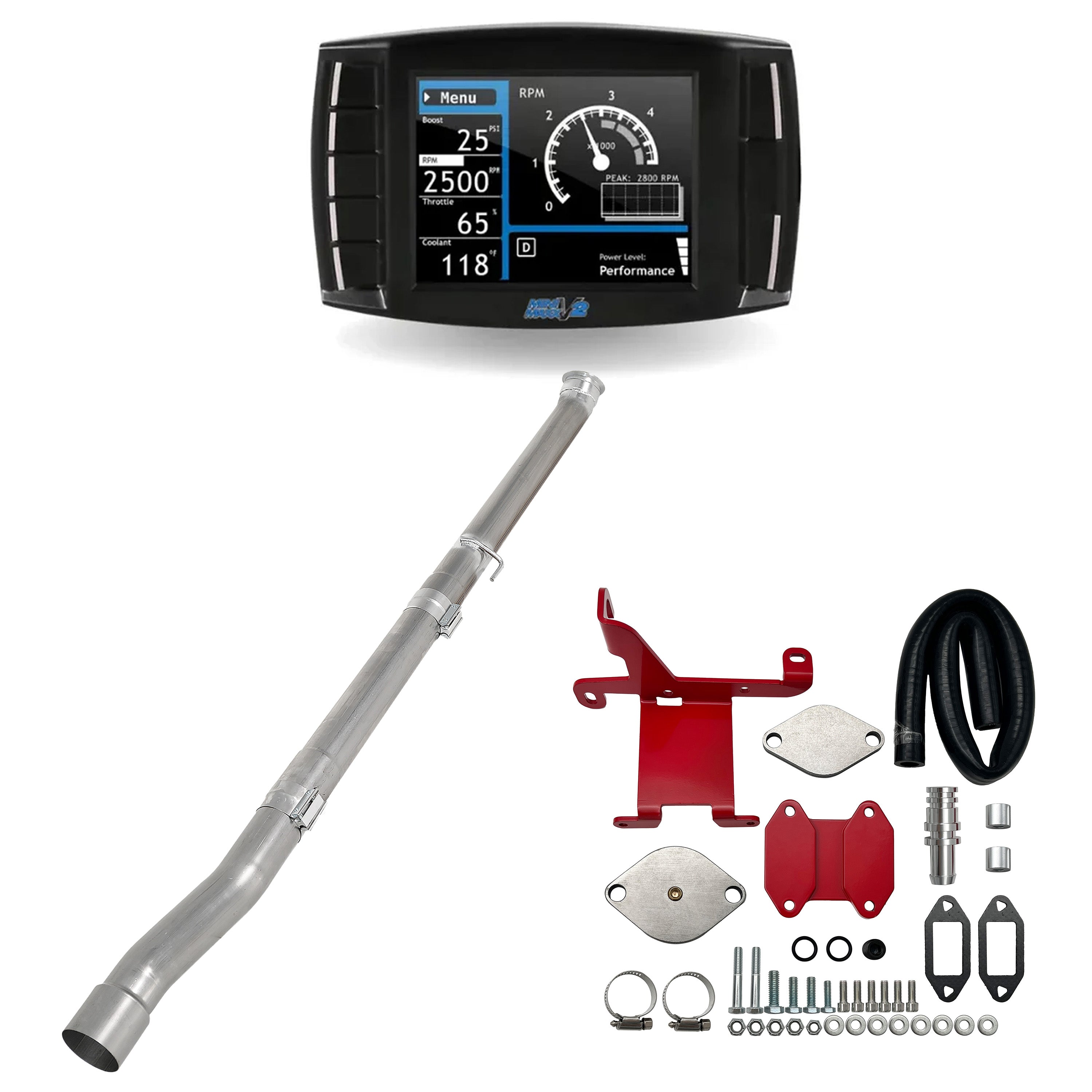 2019-2021 6.7L Ram 4"/5" DPF/EGR/DEF Delete All-in-one kit