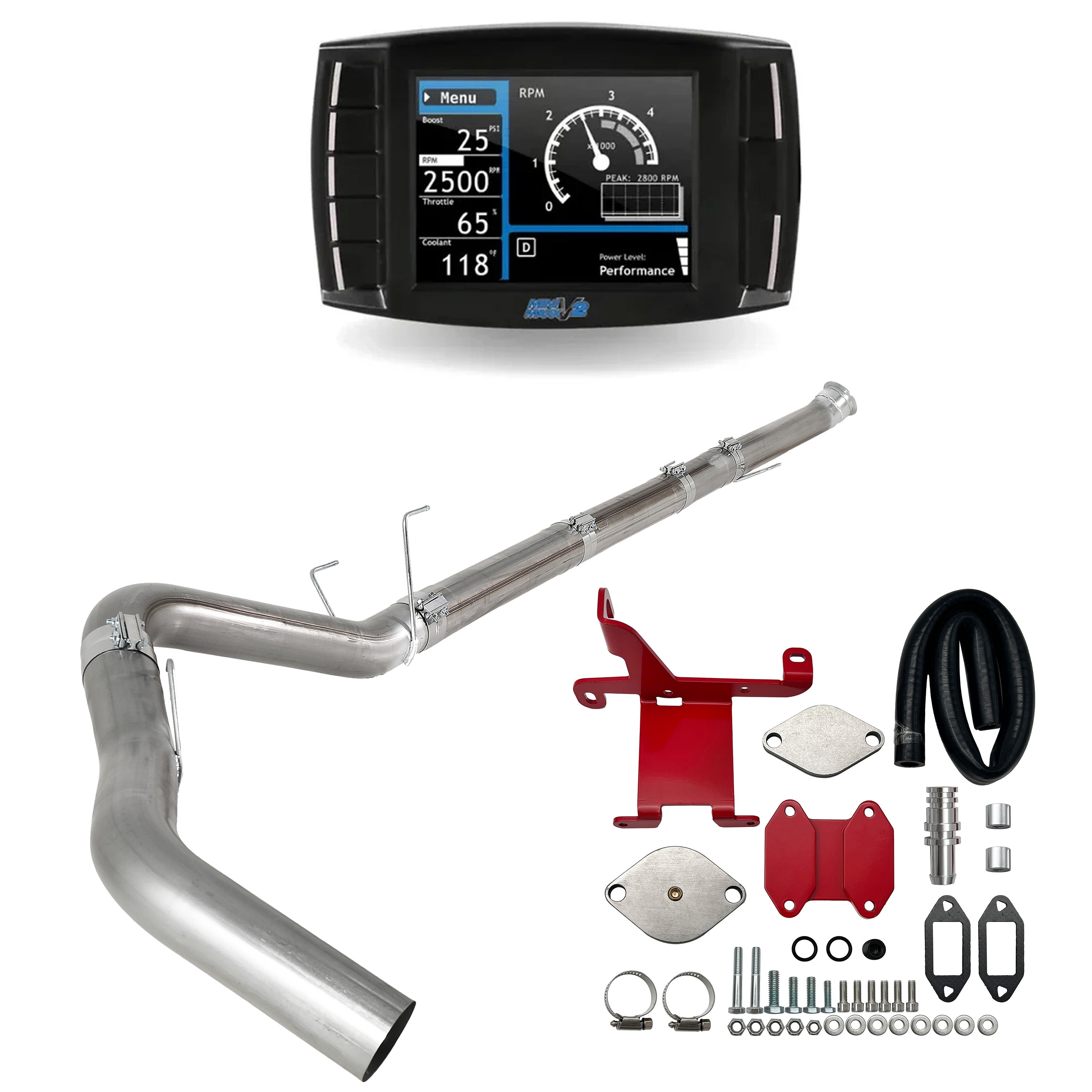 2019-2021 6.7L Ram 4"/5" DPF/EGR/DEF Delete All-in-one kit