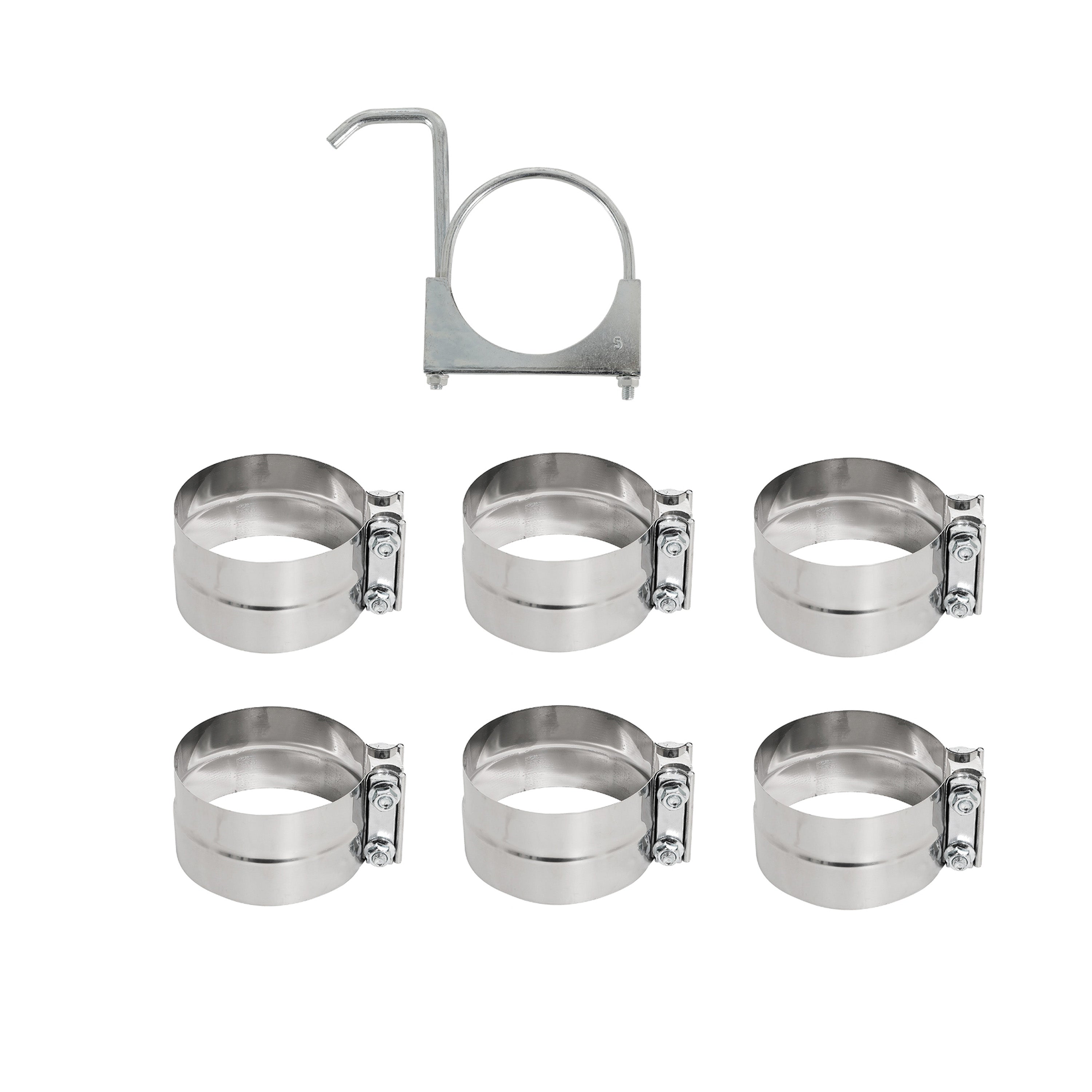 2015.5-2016 6.6L GM Duramax LML 5" Downpipe Back DPF Delete Race Pipe