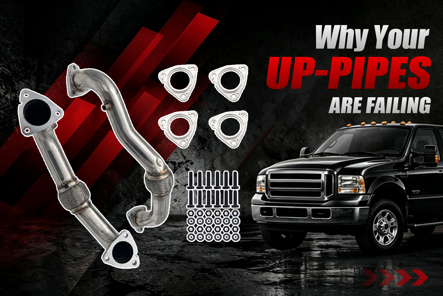 Low Boost & High EGTs on a 6.4L Powerstroke? Why Your Up-Pipes Are Failing