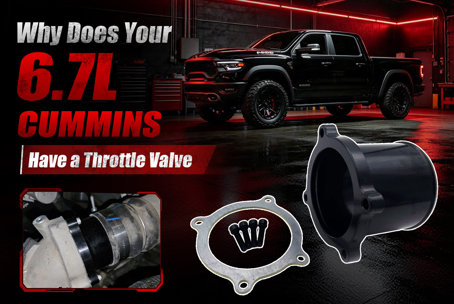 Why Does Your 6.7L Cummins Have a Throttle Valve? Why Deleting It Matters