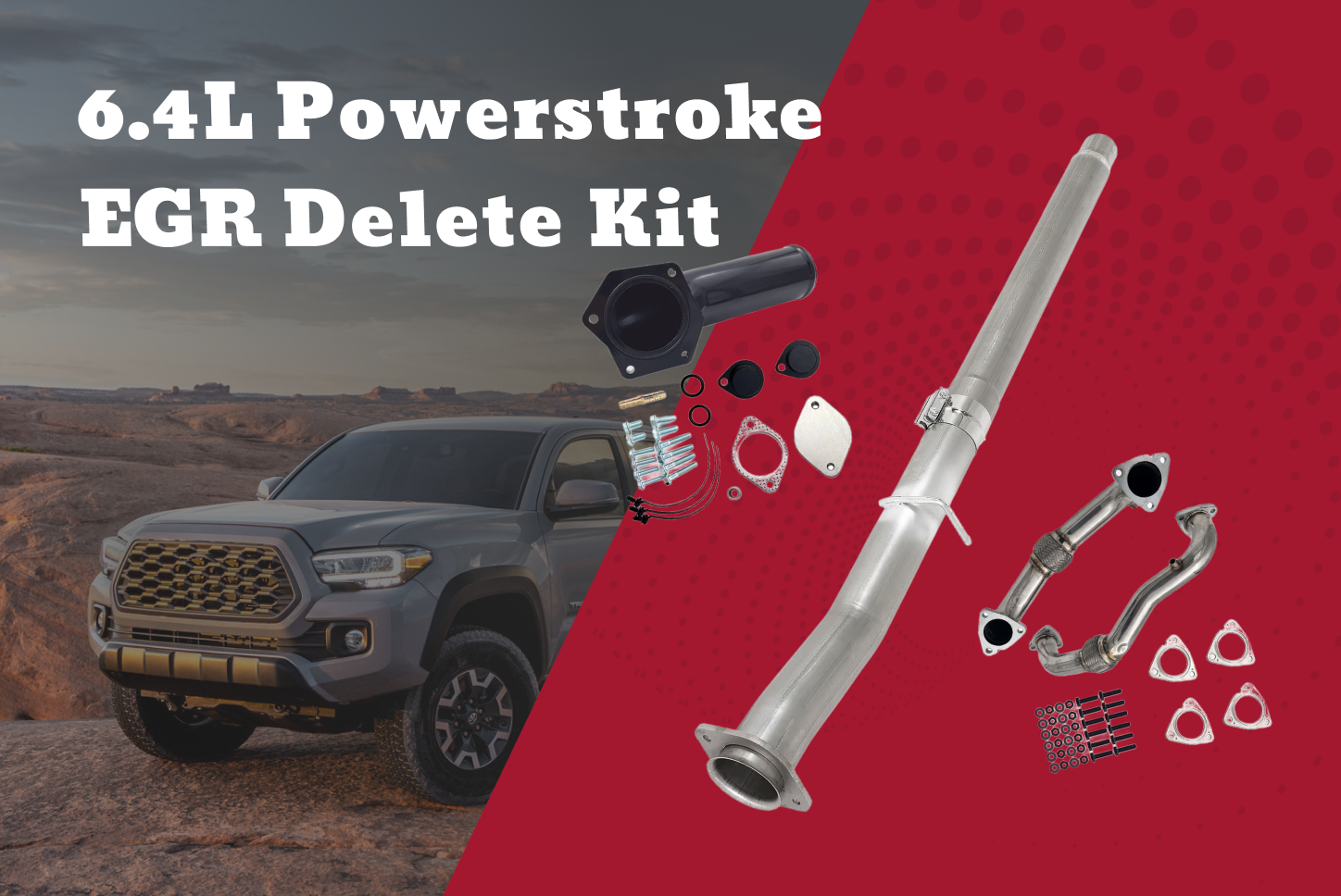 6.4L Powerstroke EGR Upgrade:Say Goodbye to Limits, Take Total Command!