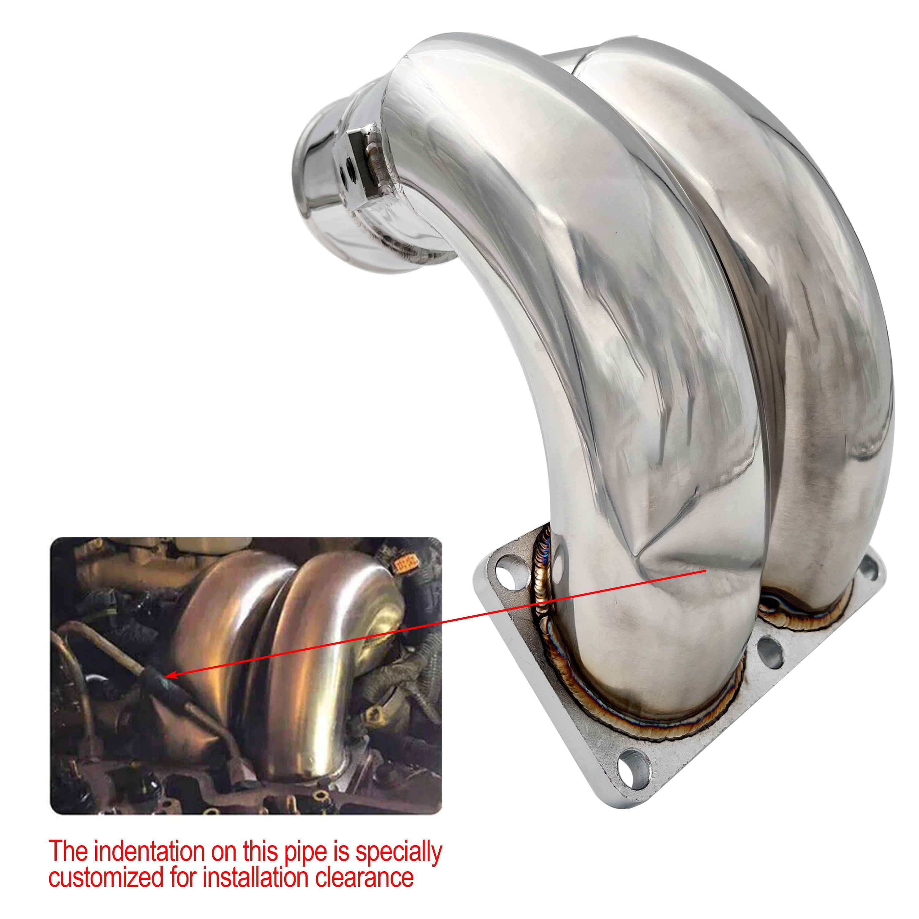 2007-2018 6.7L RAM 2500 3500 Diesel 3.5inch High Flow Intake Manifold Elbow Tube Horn