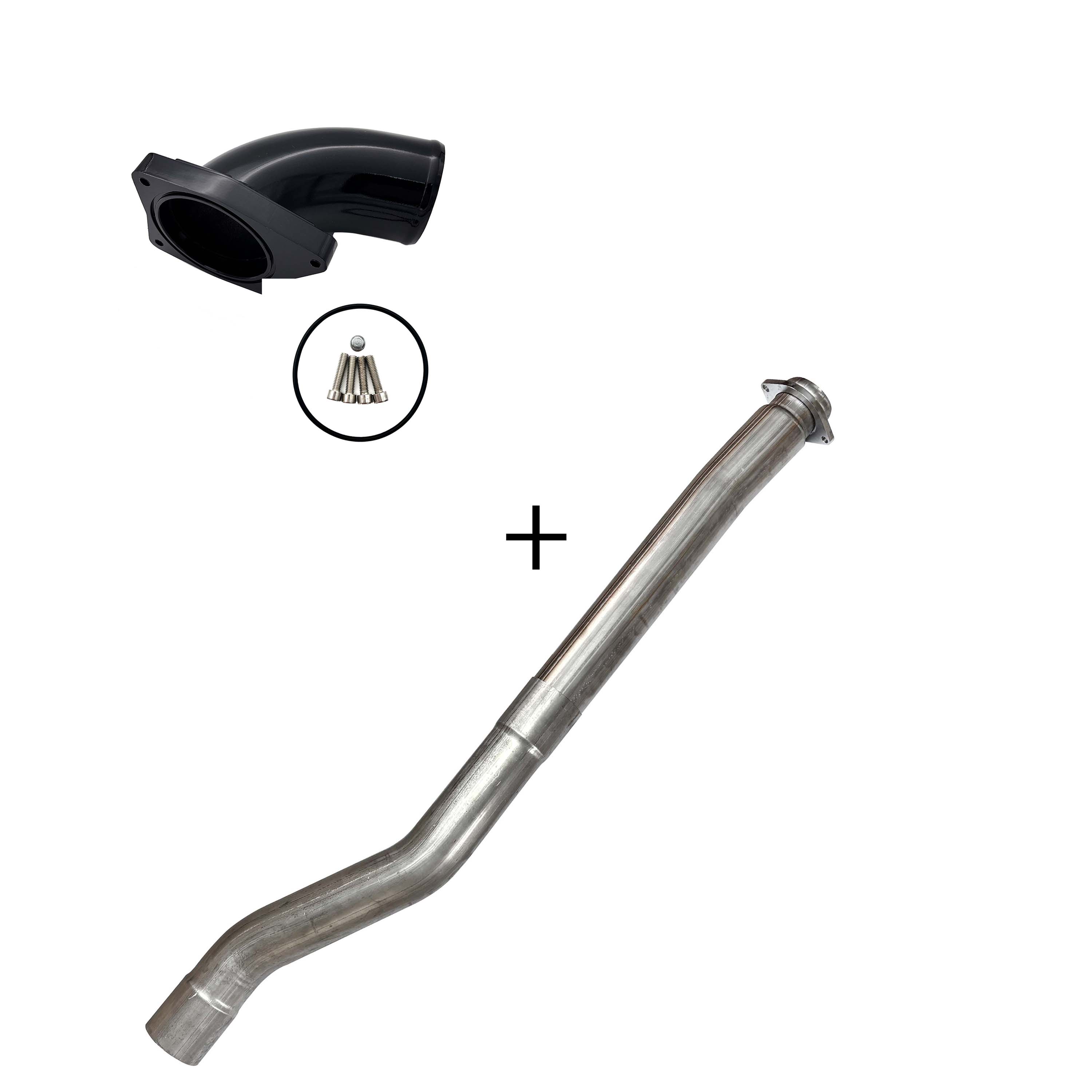 2003-2007 6.0L Ford Powerstroke Cat & Muffler/EGR/CCV/Up-Pipe Upgrade Kit