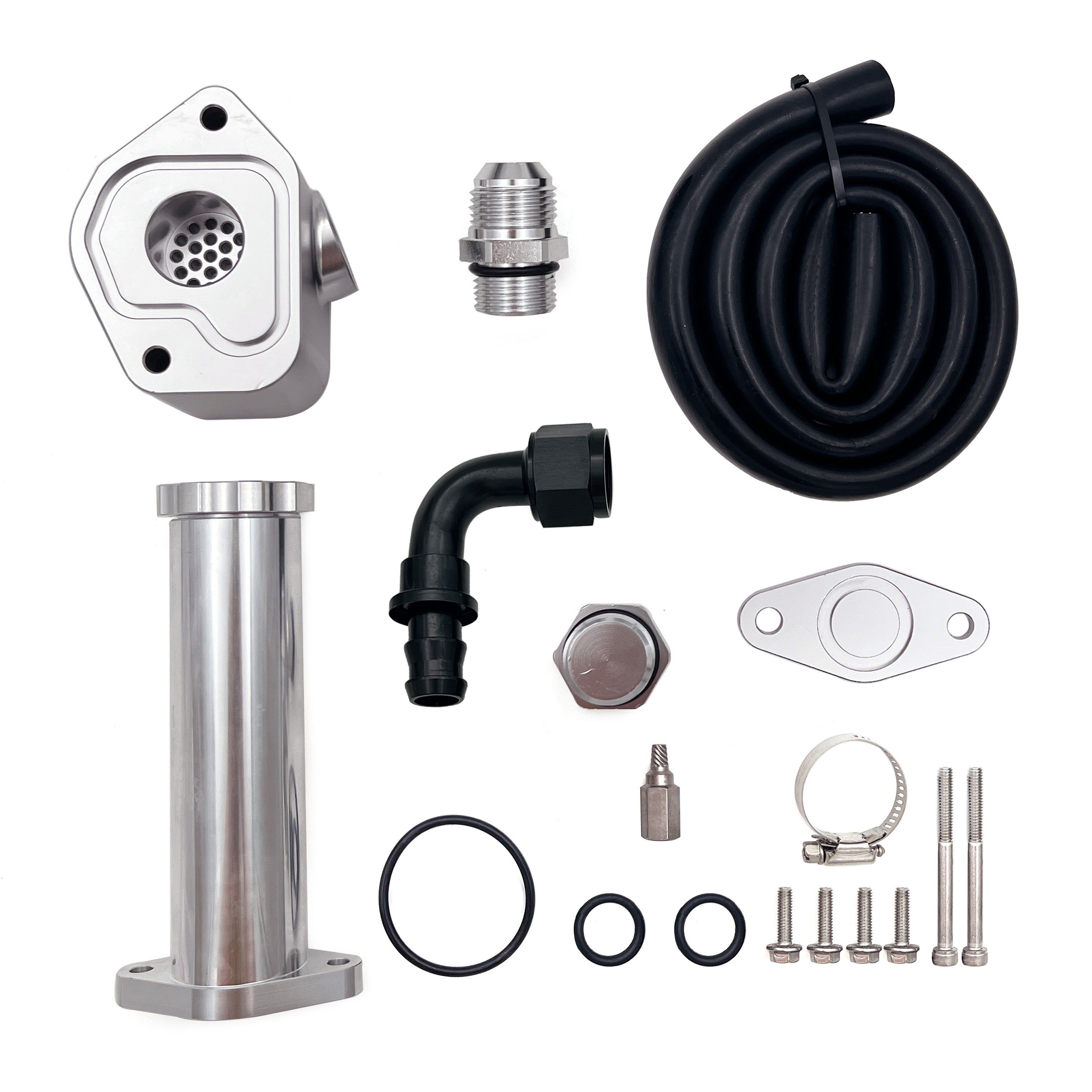 2017-2024 6.6L Chevy Duramax  L5P CCV Reroute/delete kit