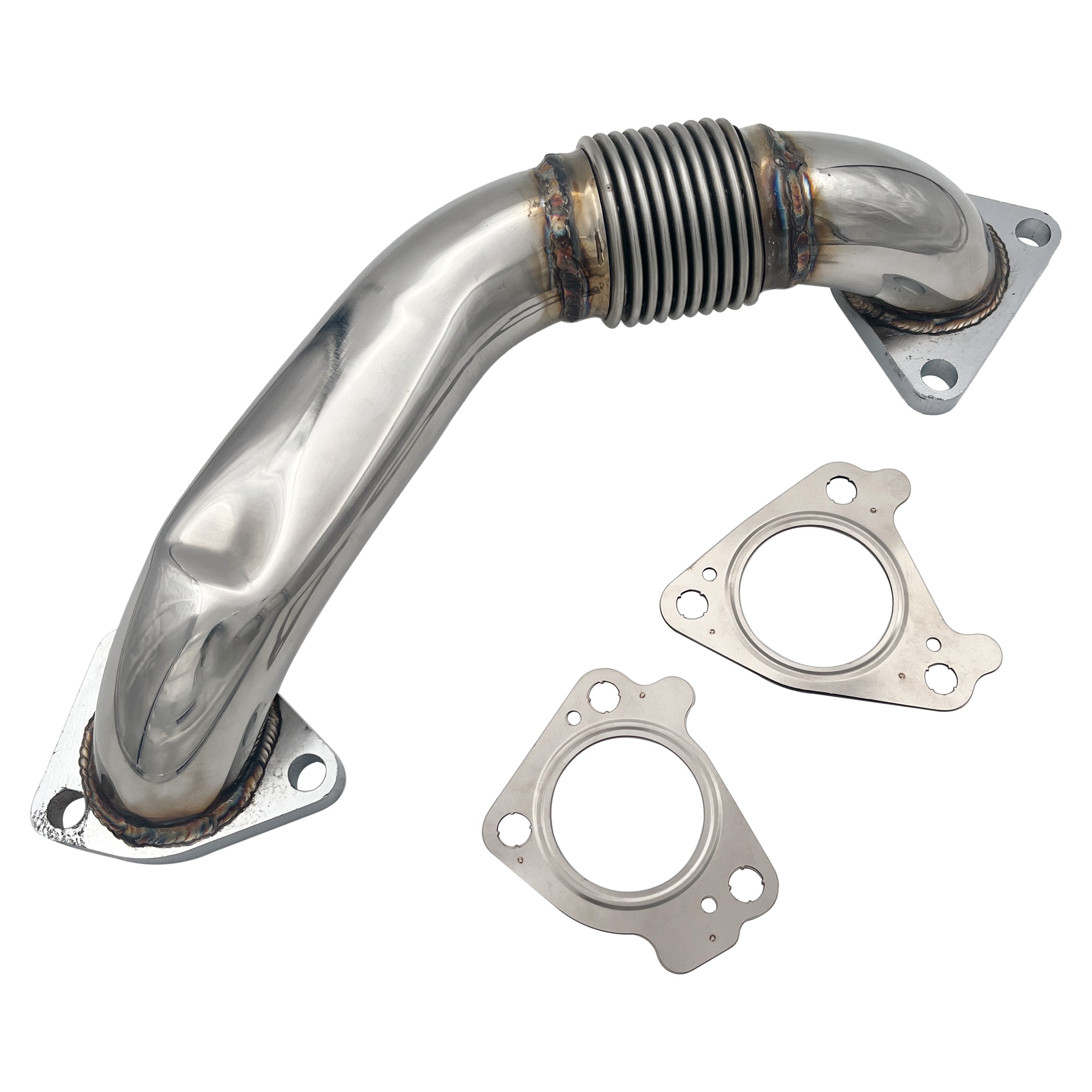 2011-2016 6.6L Chevy Duramax LML Up-Pipe & EGR Cooler Delete Kit (Passenger Side)