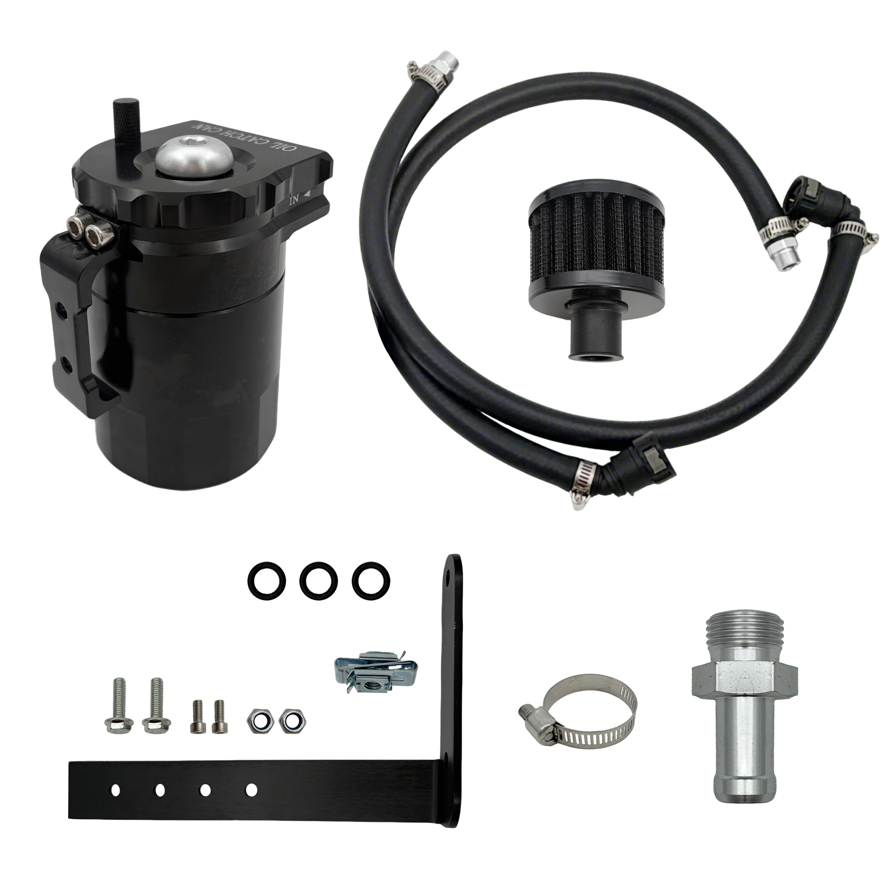 2011-2021 Ford 2.7L 3.5L 5.0L F150 Raptor Expedition Oil Catch Can Separator Kit