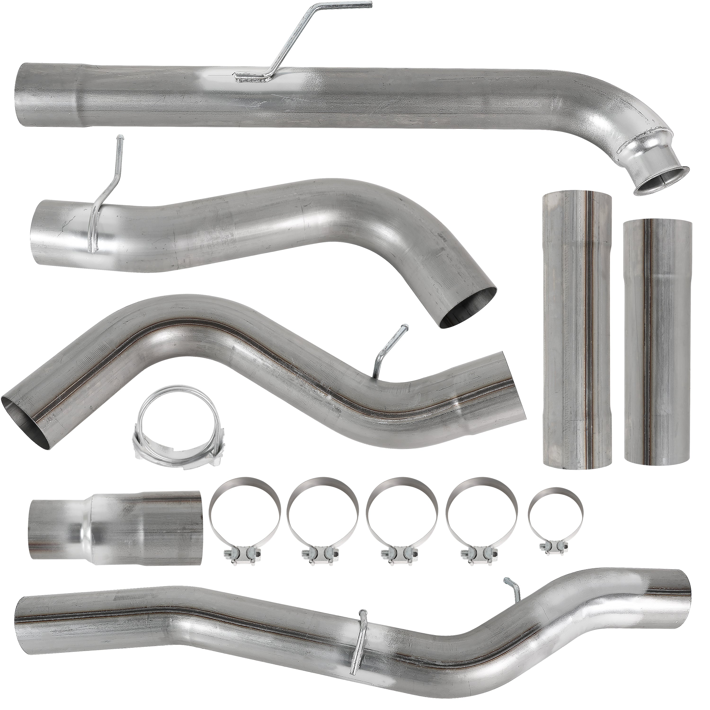 2001-2007 6.6L GM Duramax LB7 LLY LBZ 5" Downpipe Back DPF Delete Pipe
