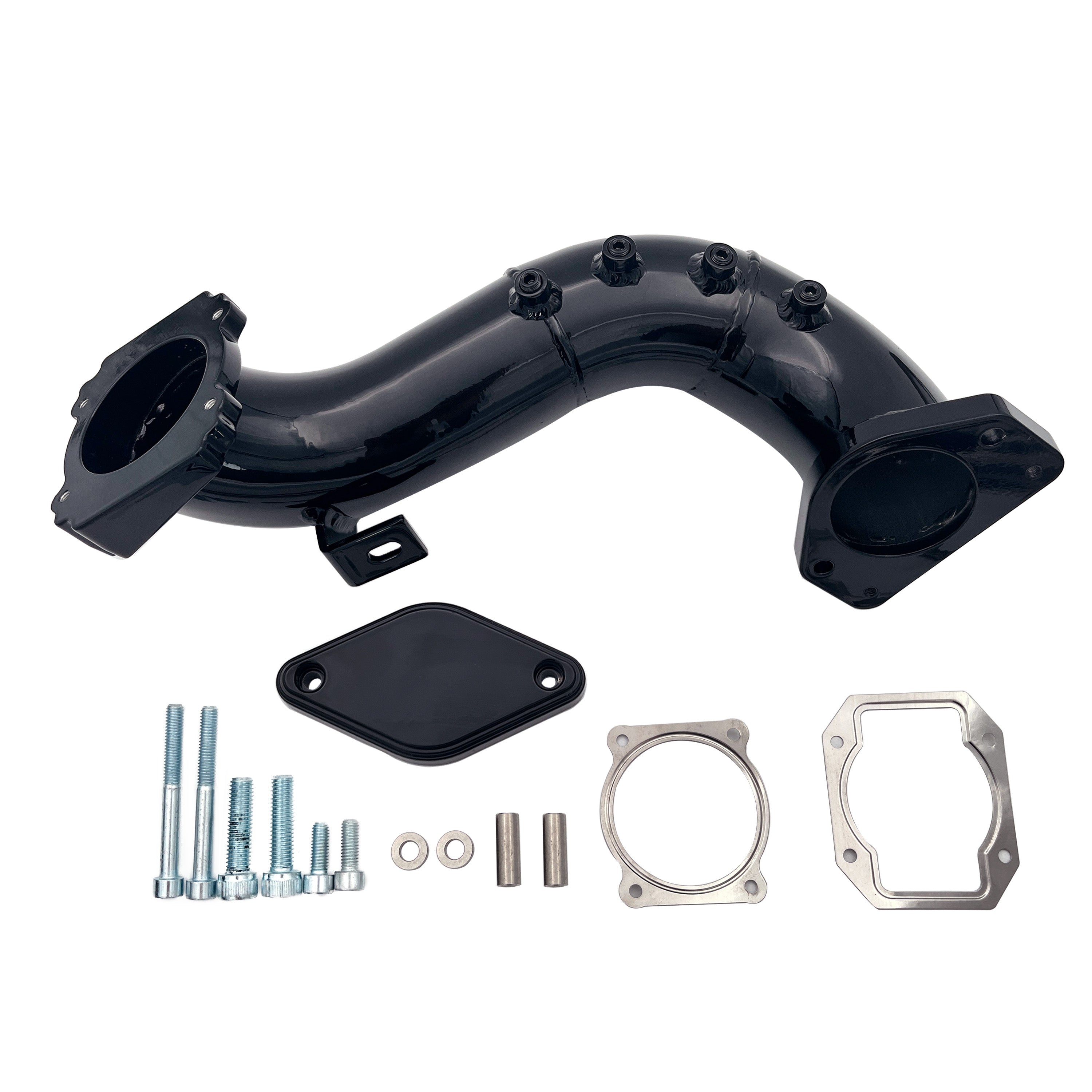2011-2015 6.6L Duramax LML Diesel Intake Elbow Bridge & EGR Cooler Delete Kit