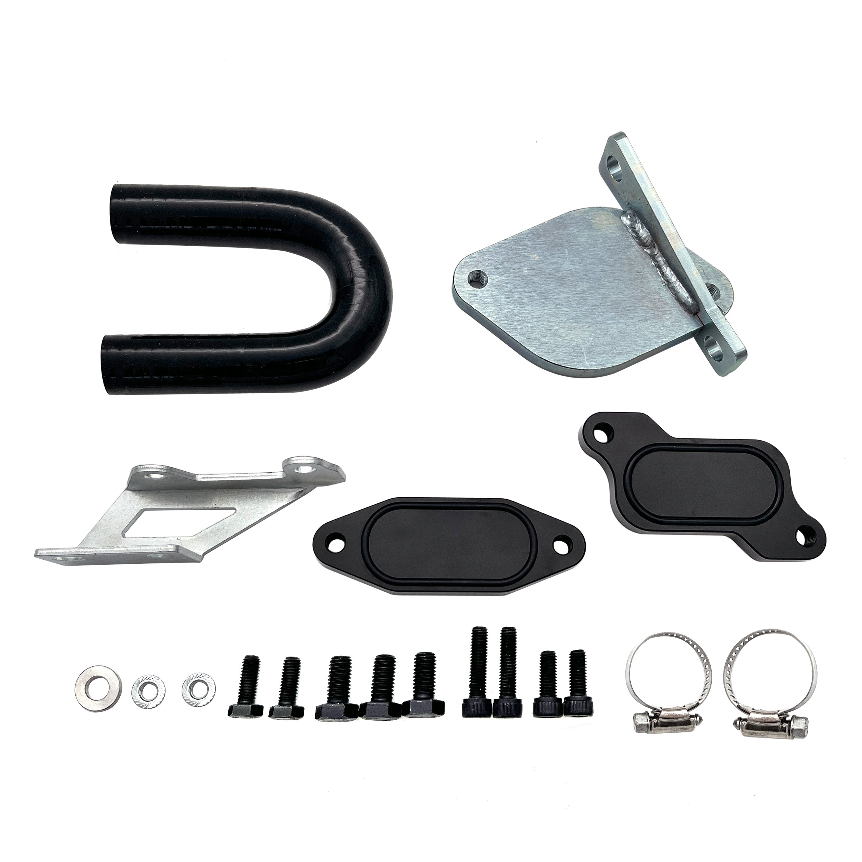 2007-2010 6.6L Chevy GMC LMM Duramax EGR Valve Cooler Delete Kit Fit
