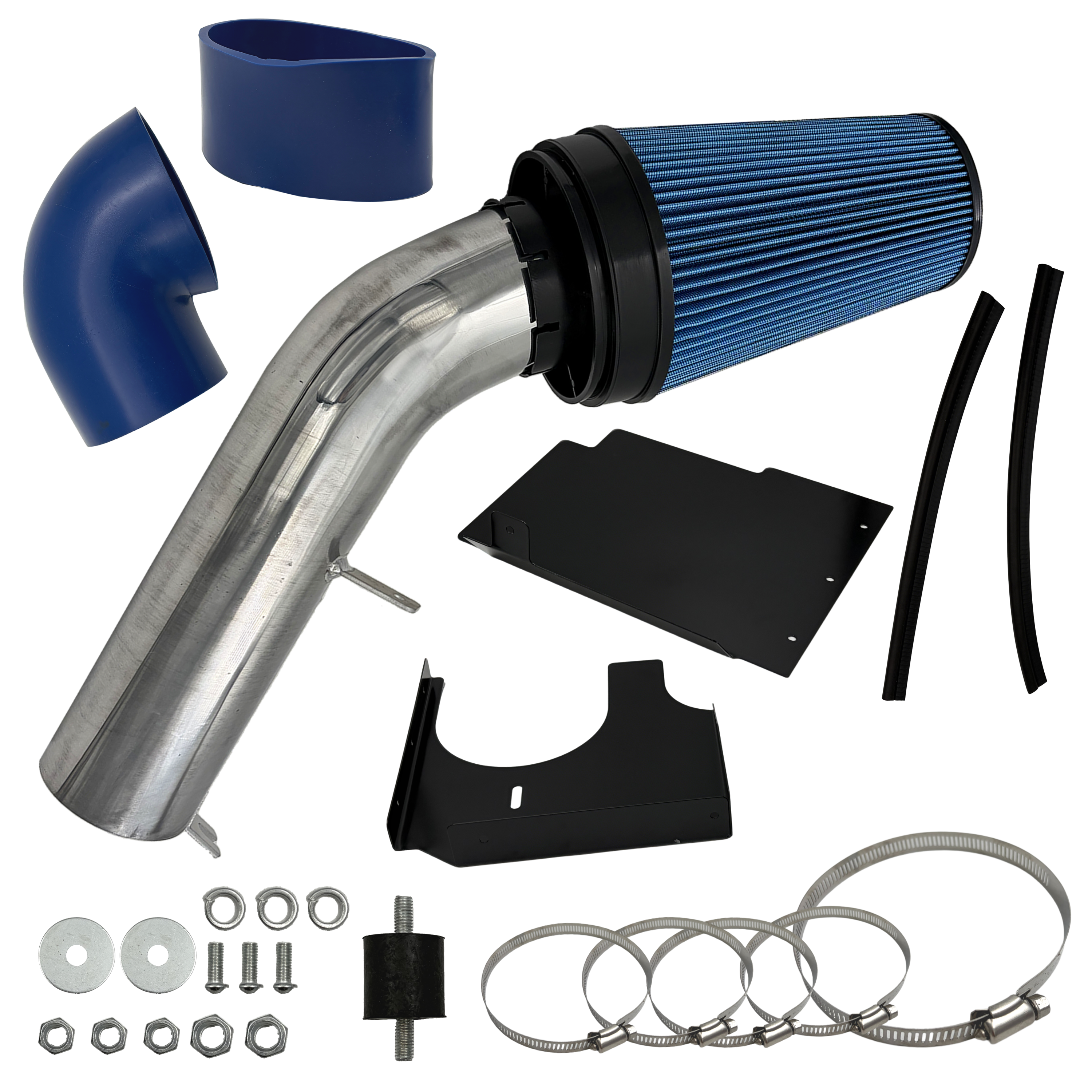 1999-2006 4.8L 5.3L 6.0L Chevy GMC V8 Cold Air Intake w/Heat Shield