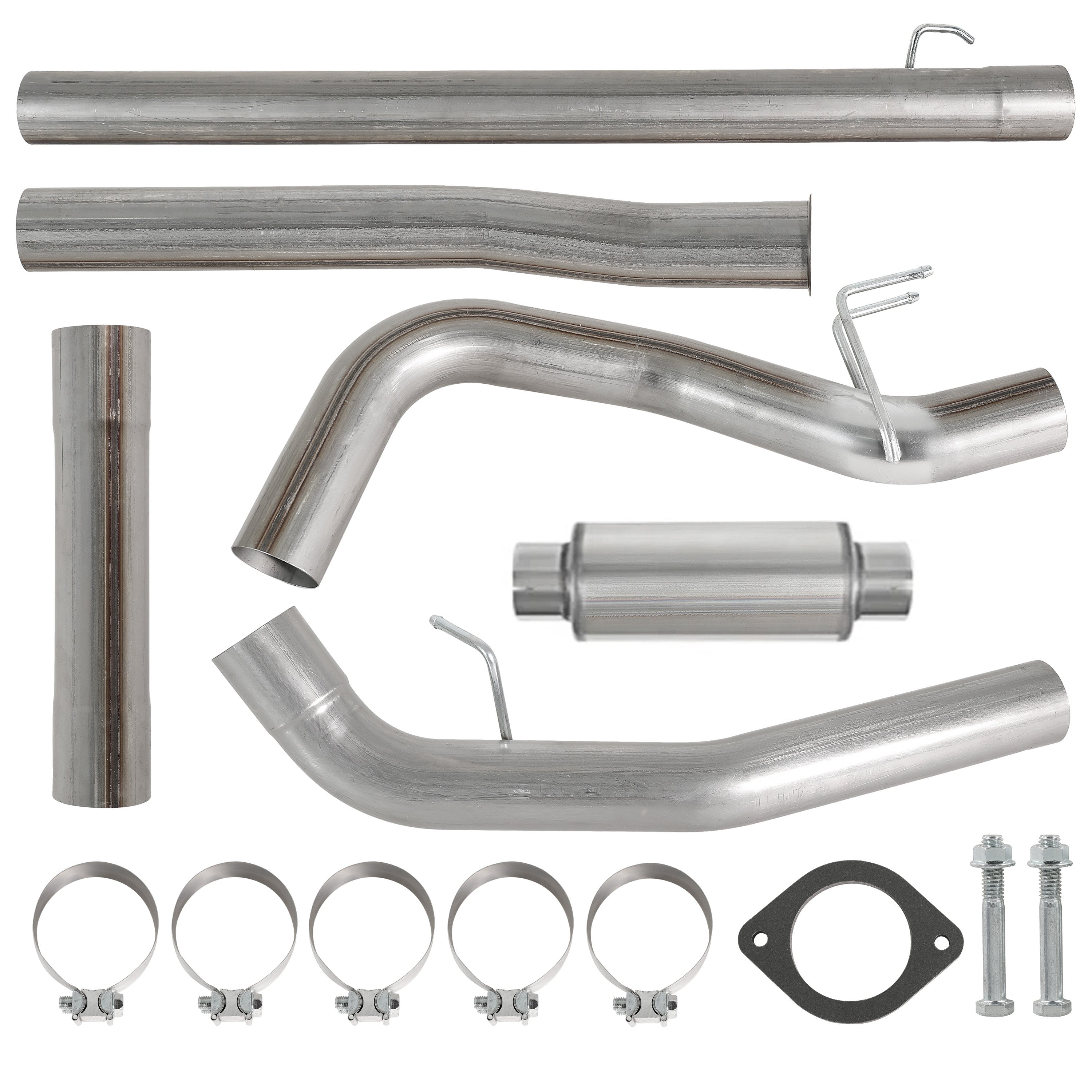 2011-2022 6.7L Ford Powerstroke 4"/5" Dp-Back DPF Delete Pipe & EGR Delete